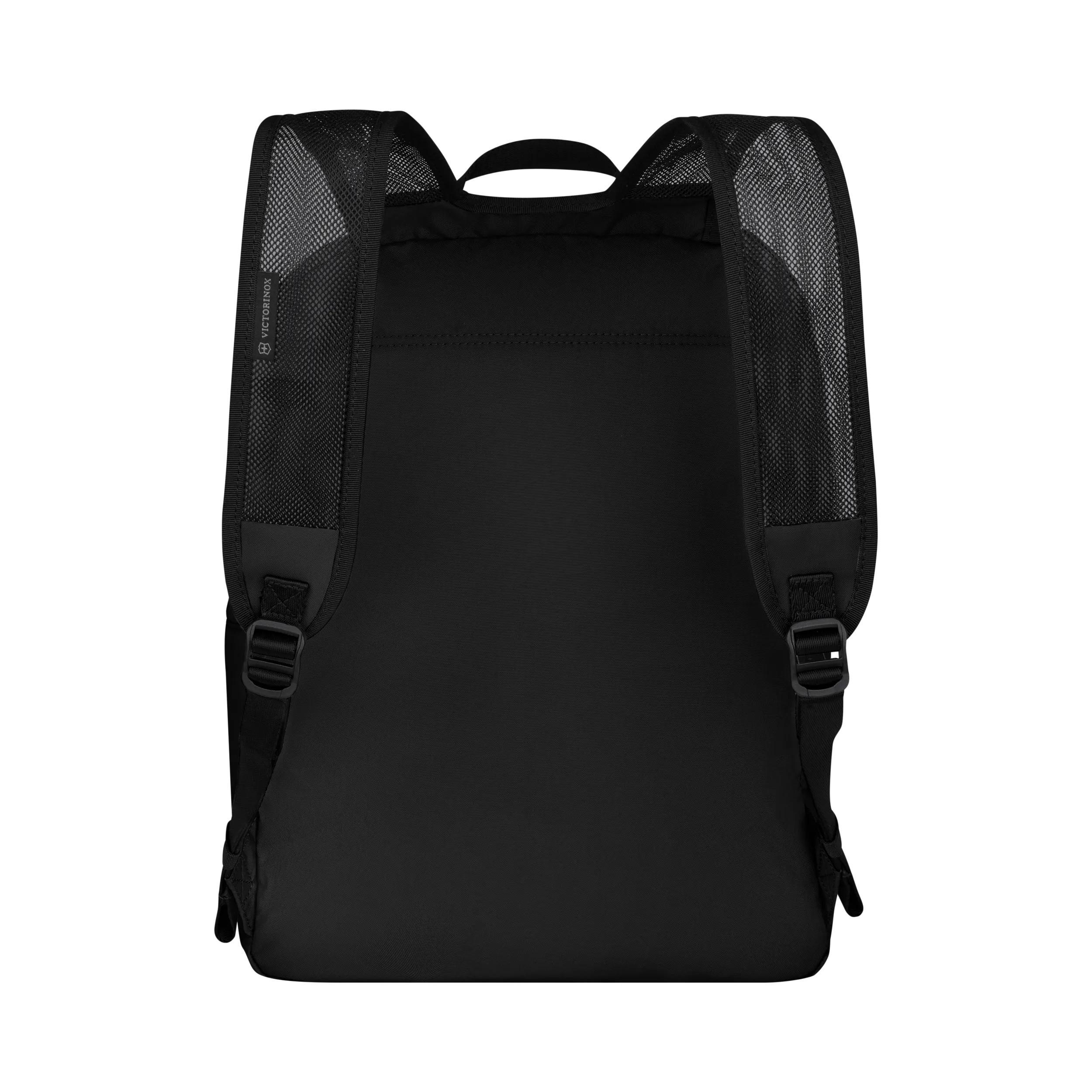 Victorinox Travel Essentials Packable Backpack in Black — back view