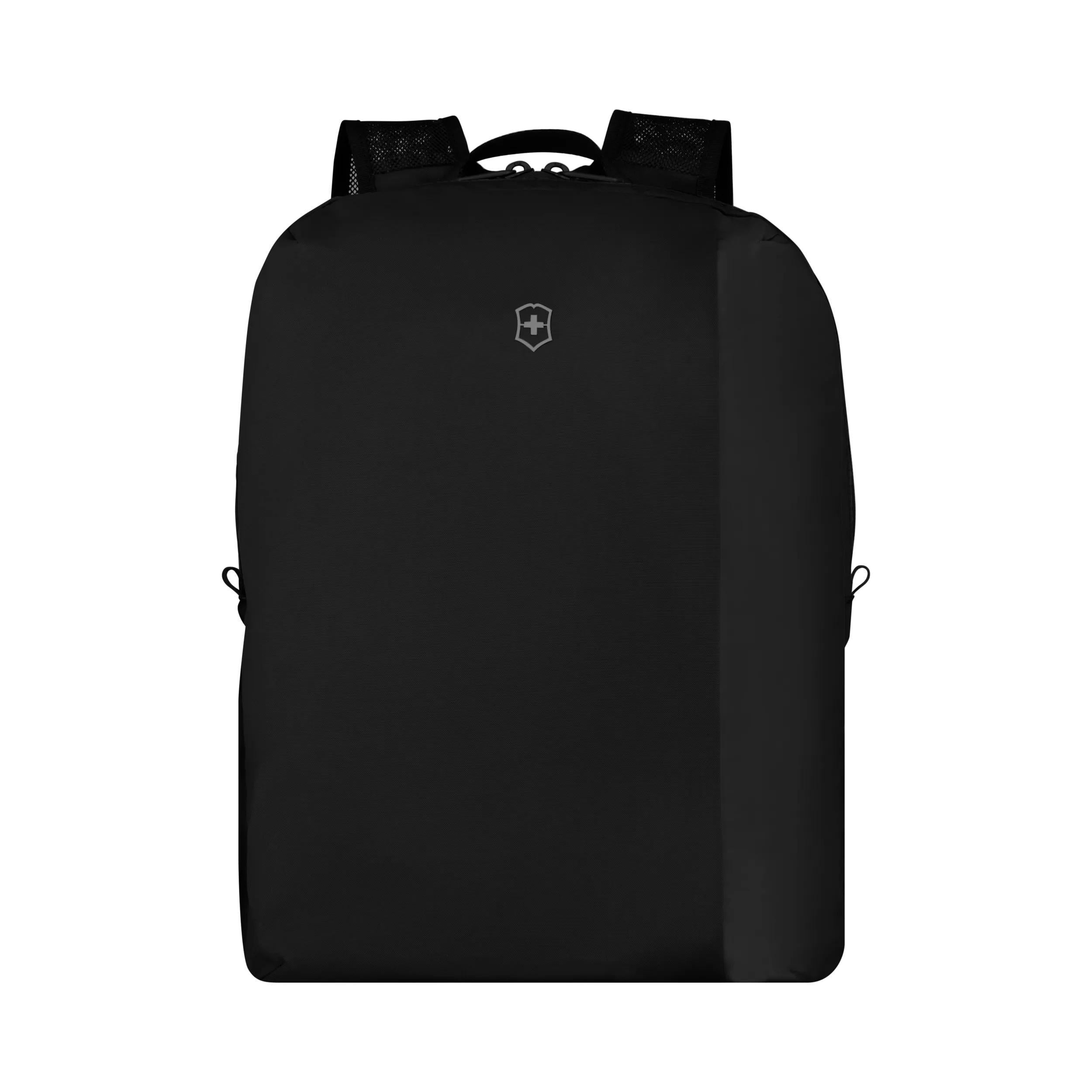 Victorinox Travel Essentials Packable Backpack in Black — front view