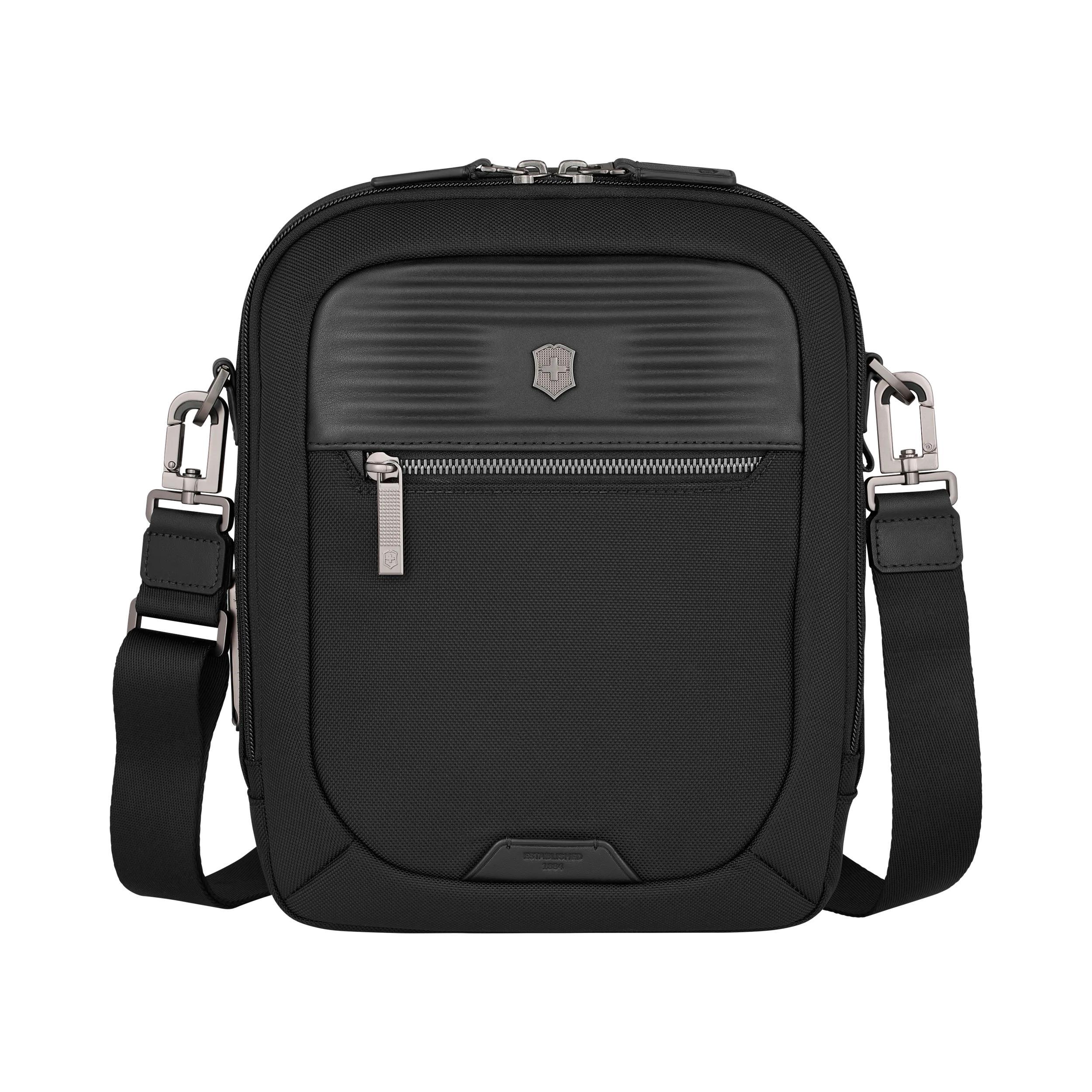Victorinox Mythic Crossbody Bag in Black — front view