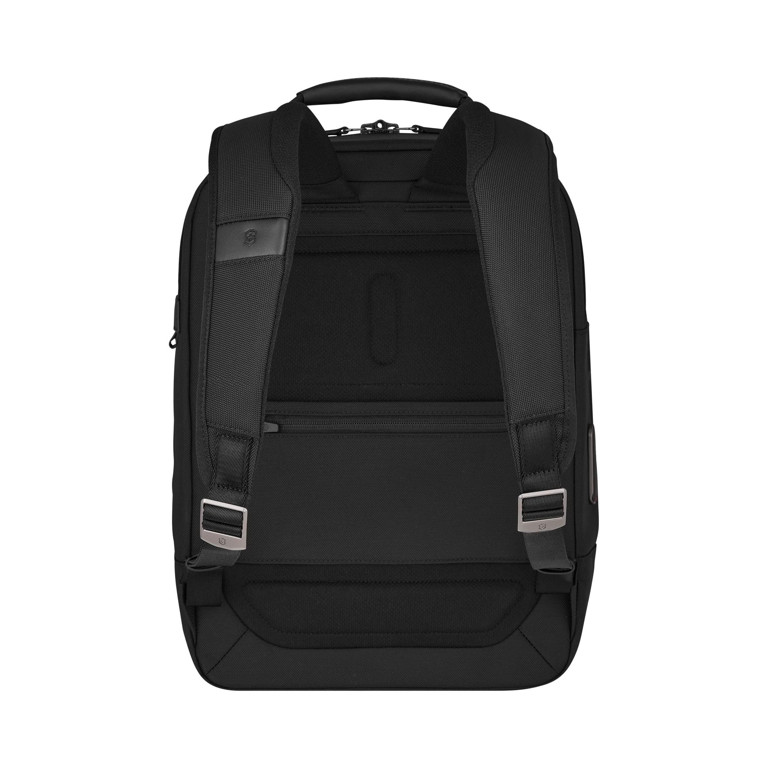Victorinox Mythic Compact Backpack in Black — back view