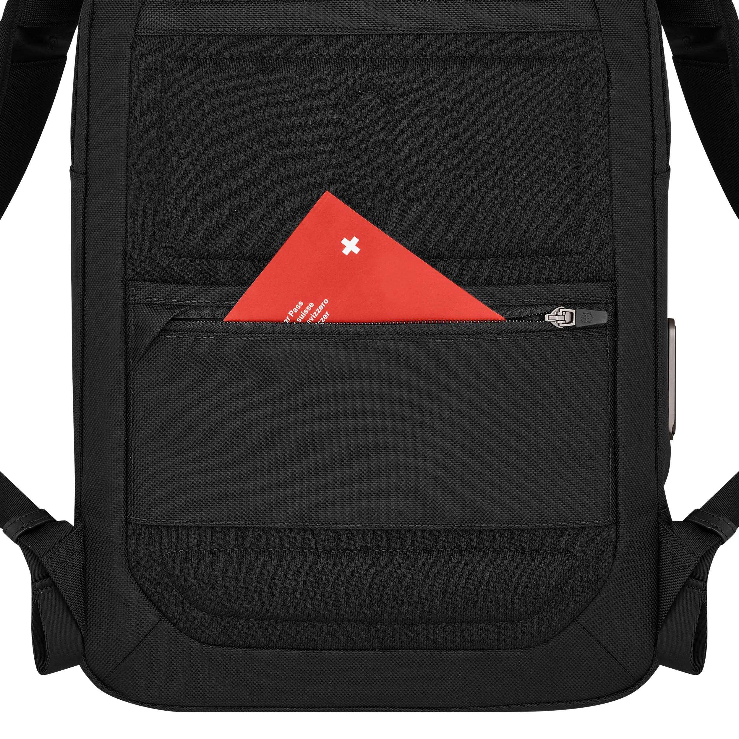 Victorinox Mythic Compact Backpack in Black — detail view 3