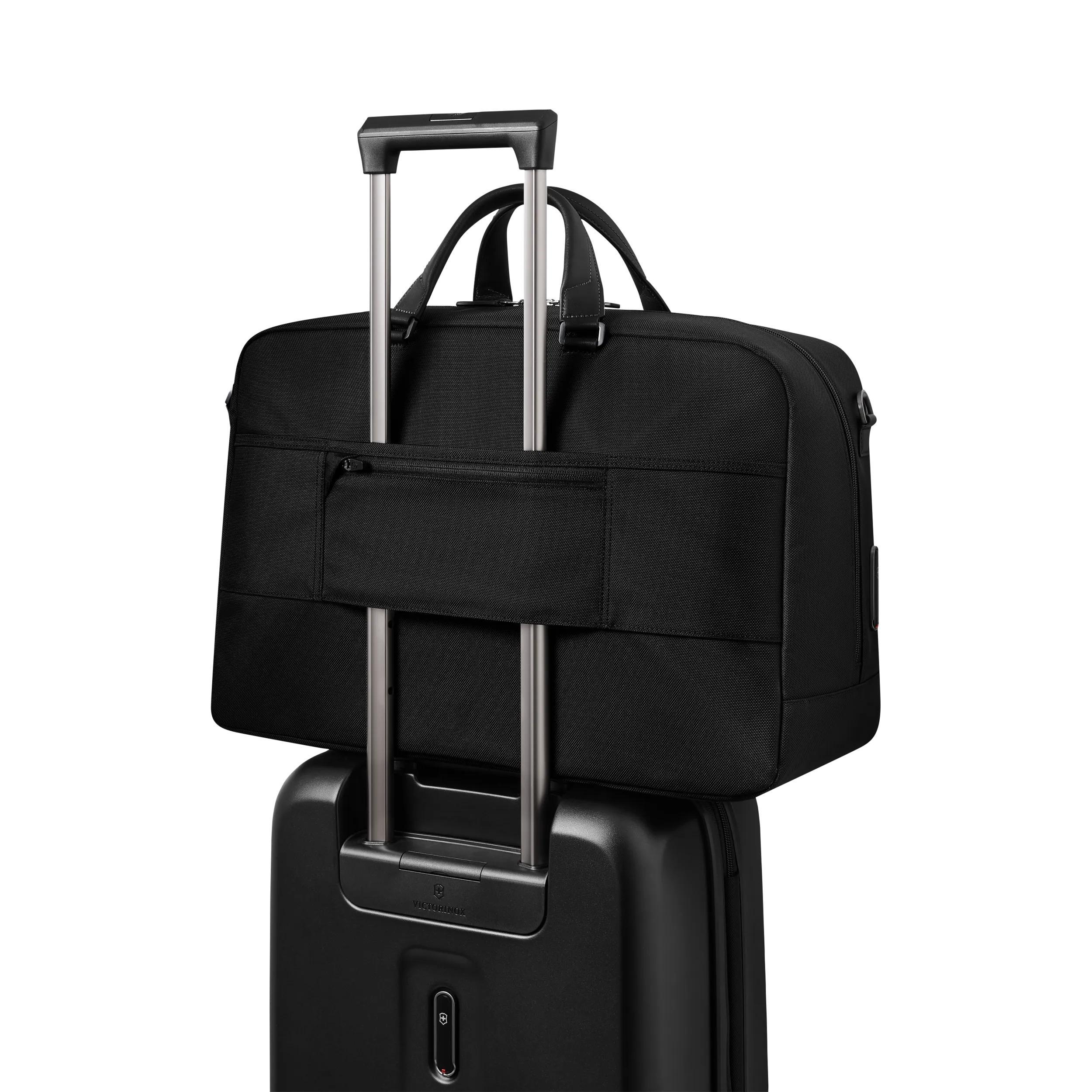 Victorinox Mythic Weekender in Black — detail view