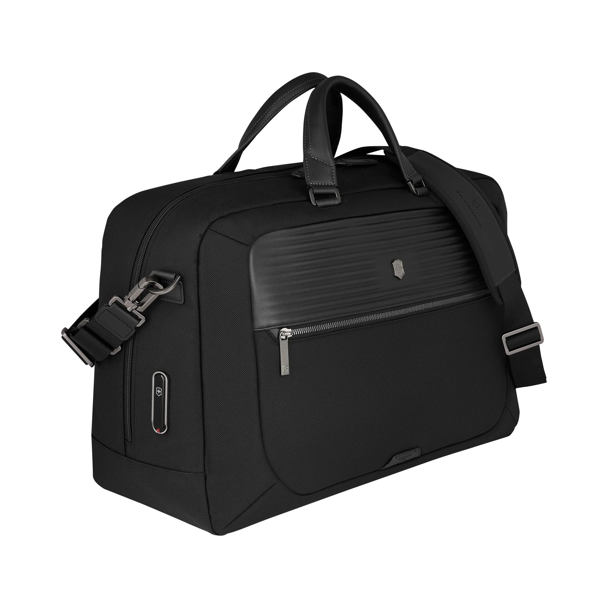 Victorinox Mythic Weekender in Black — angle view 3