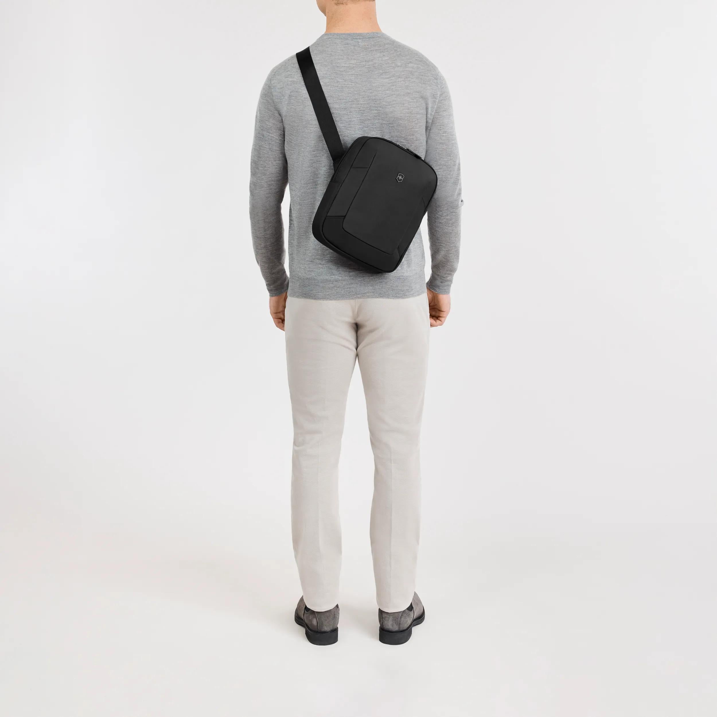 Victorinox Altmont Modern Crossbody Bag in Black — lifestyle