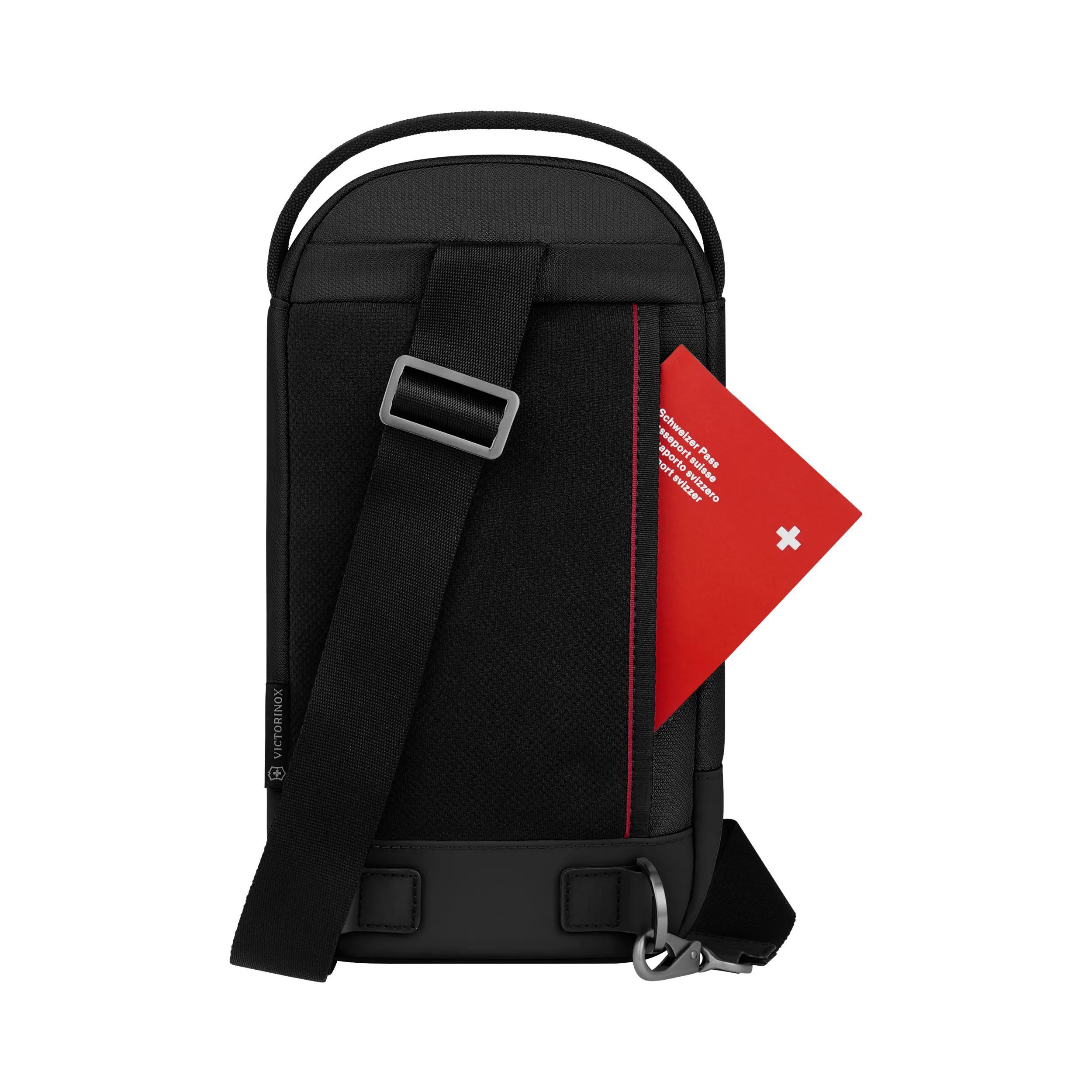 Victorinox Altmont Modern Sling Bag in Black — detail view