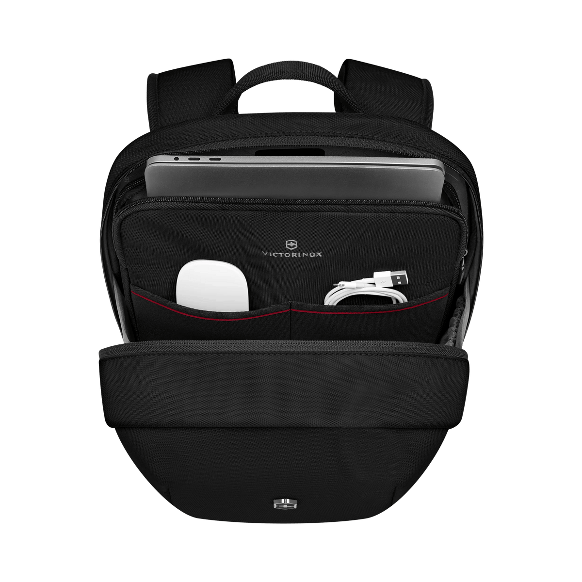 Victorinox Altmont Modern City Daypack in Black — interior view 2