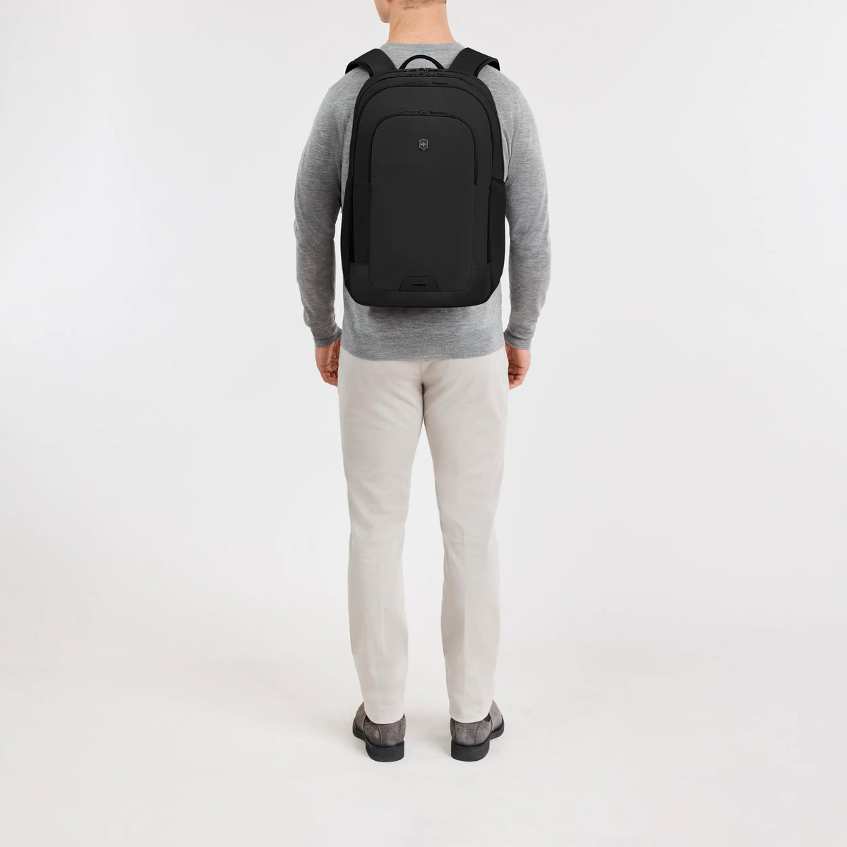 Victorinox Altmont Modern Deluxe Backpack in Black — lifestyle