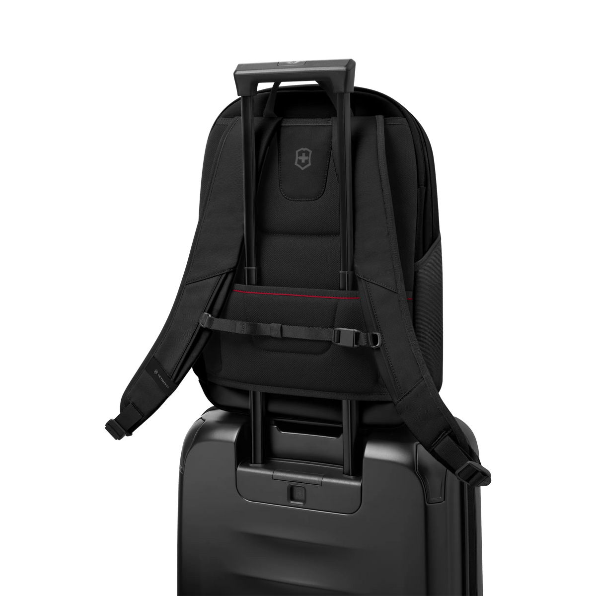 Victorinox Altmont Modern Deluxe Backpack in Black — detail view 2