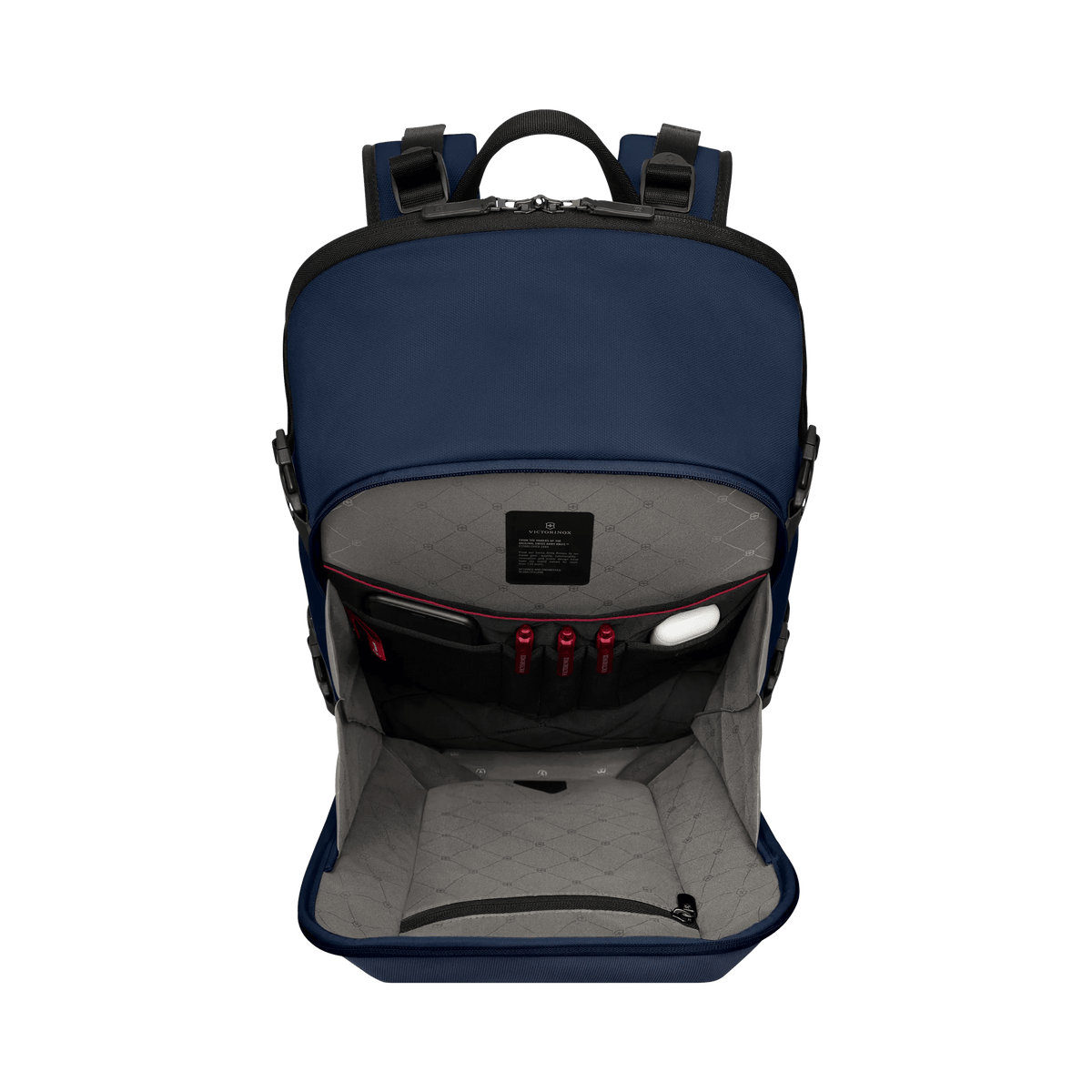 Victorinox Altmont Modern Traveler Backpack in Navy Blue — interior view 4