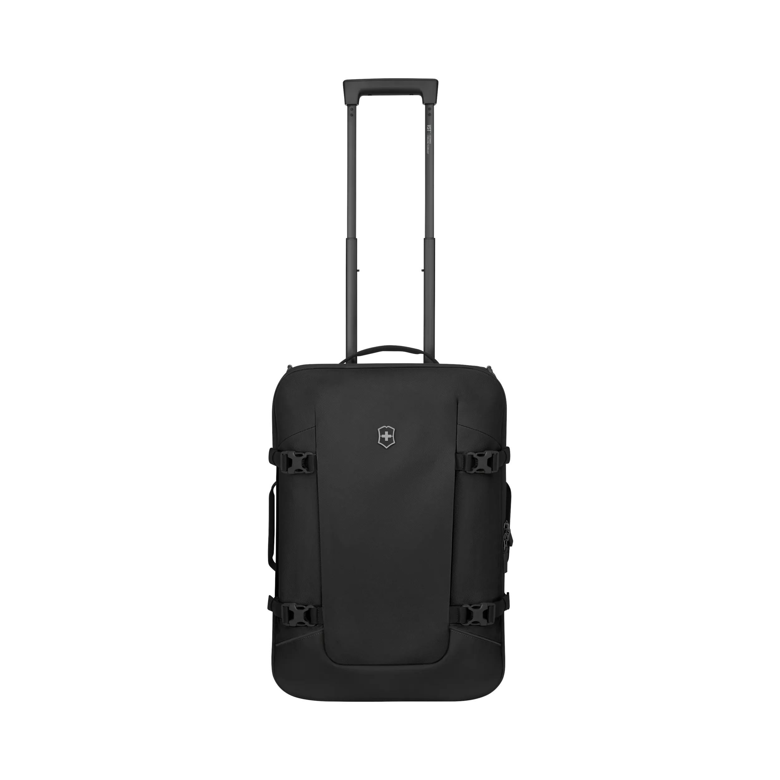 Victorinox Altmont Modern Wheeled Duffel in Black — angle view 2