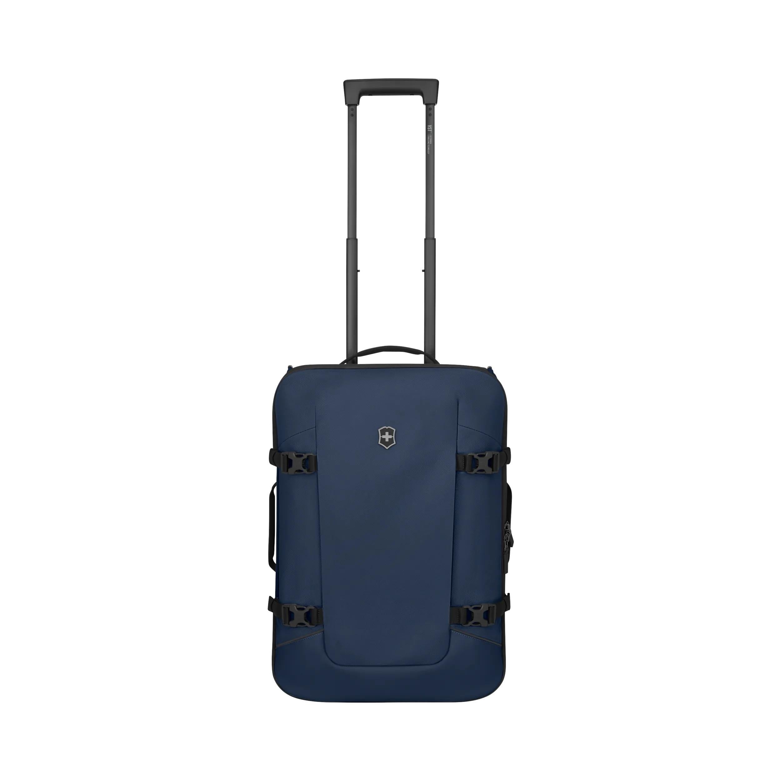 Victorinox Altmont Modern Wheeled Duffel in Navy Blue — angle view 2