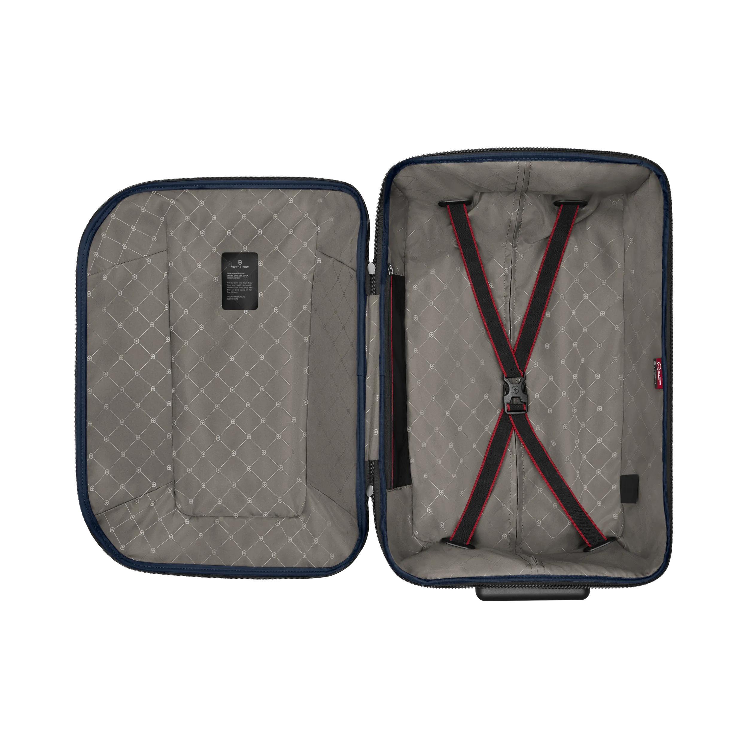 Victorinox Altmont Modern Wheeled Duffel in Navy Blue — interior view
