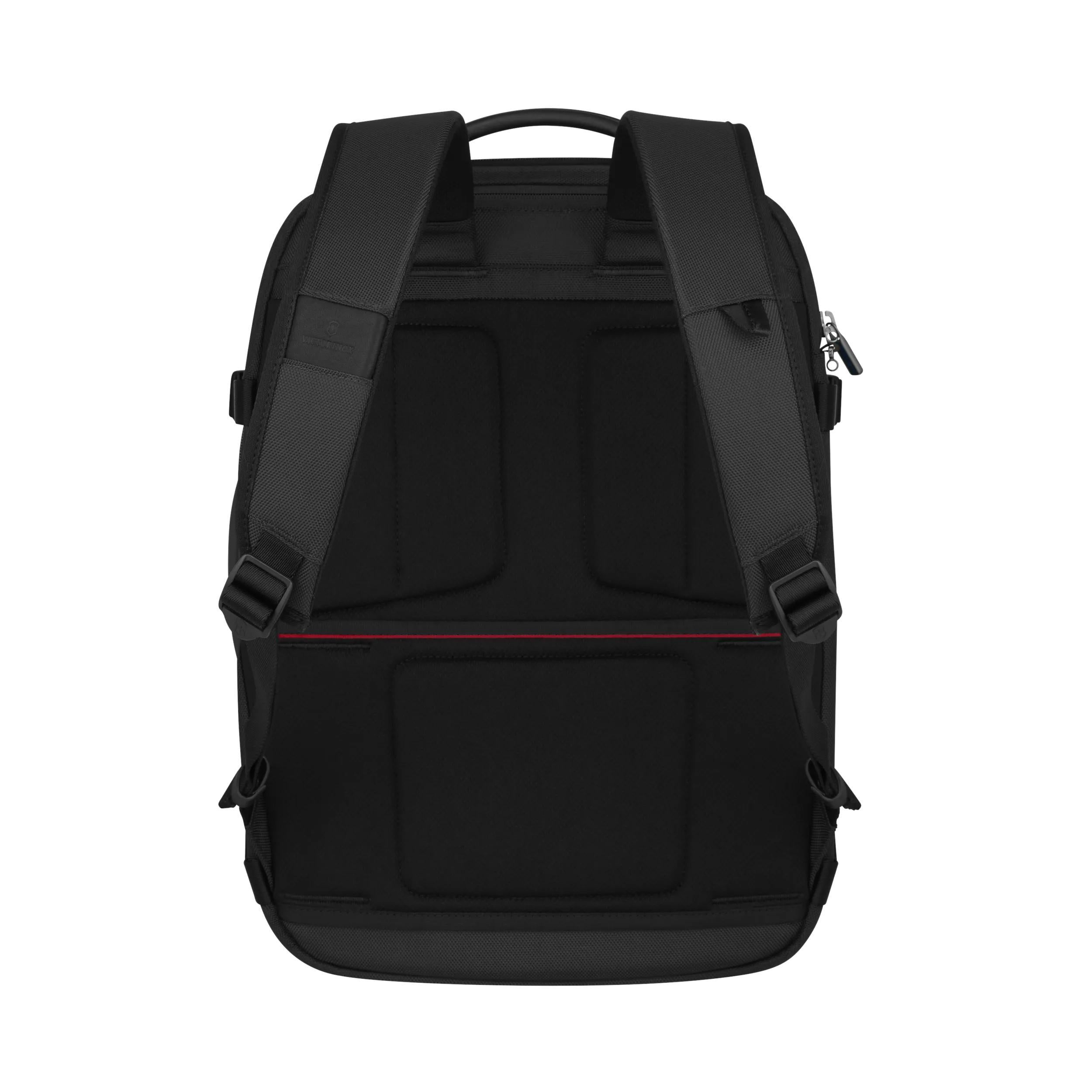 Victorinox Werks Traveler 7.0 Boarding Bag in Black — back view