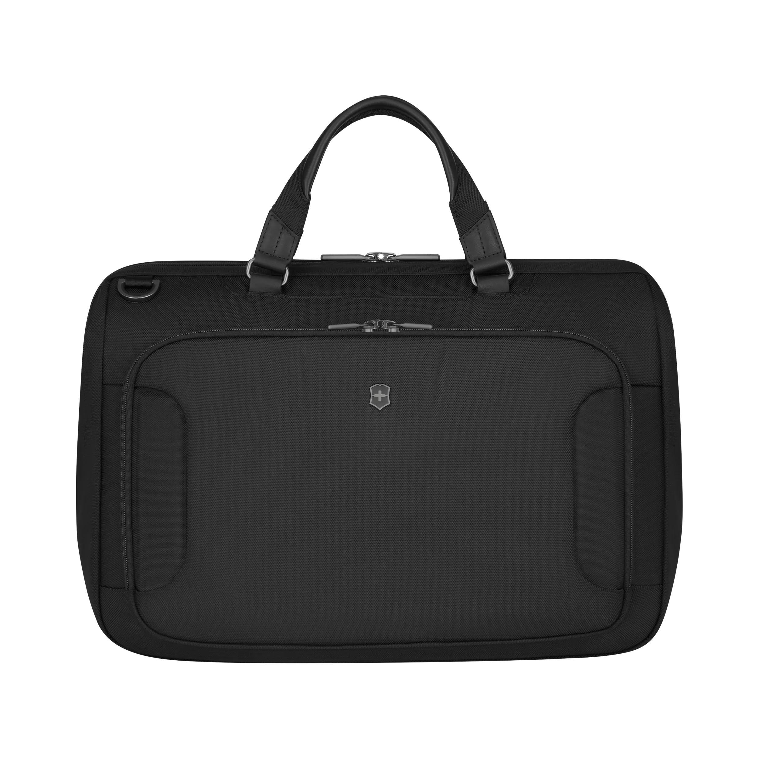 Victorinox Werks Traveler 7.0 Weekender in Black — front view