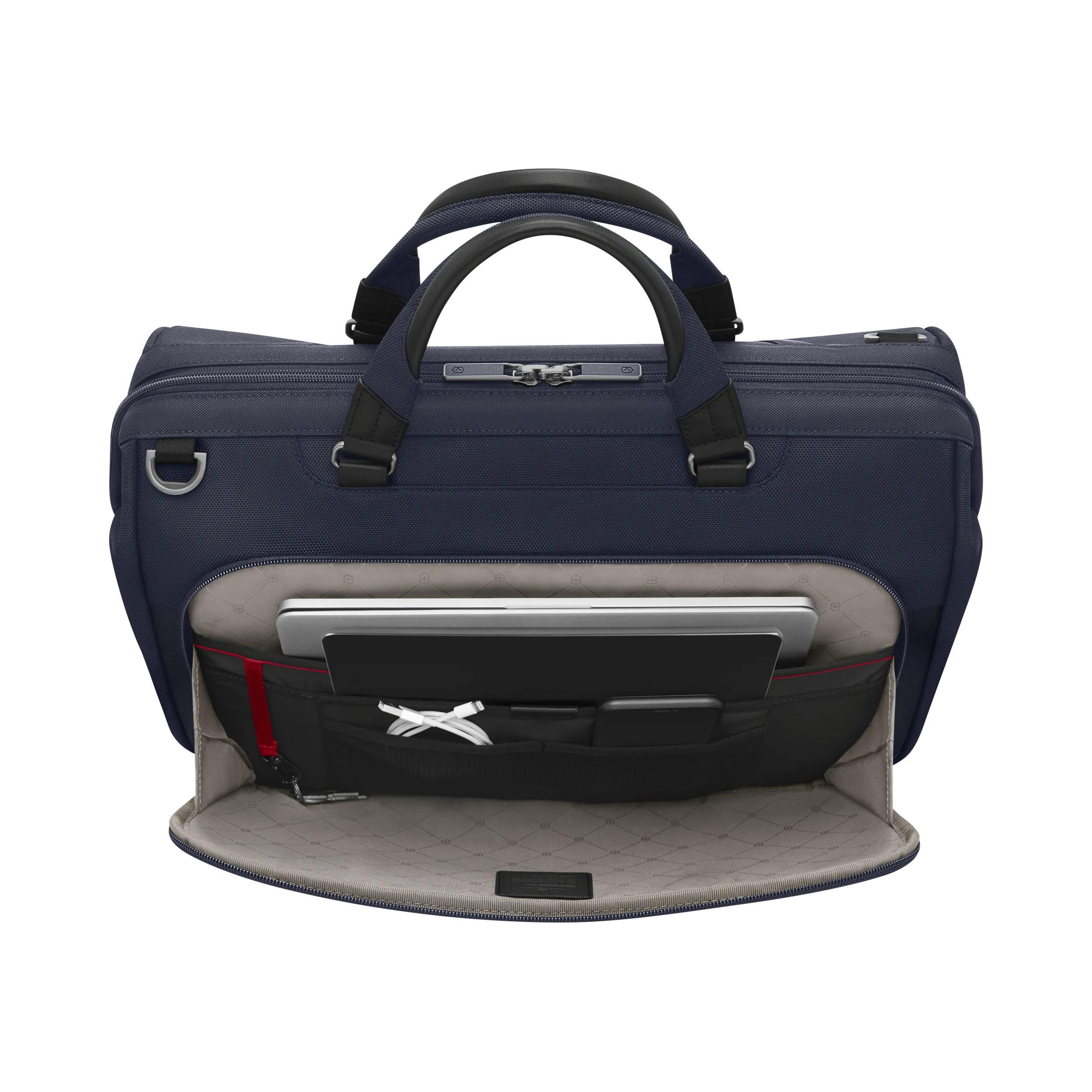 Victorinox Werks Traveler 7.0 Weekender in Navy Blue — interior view 2