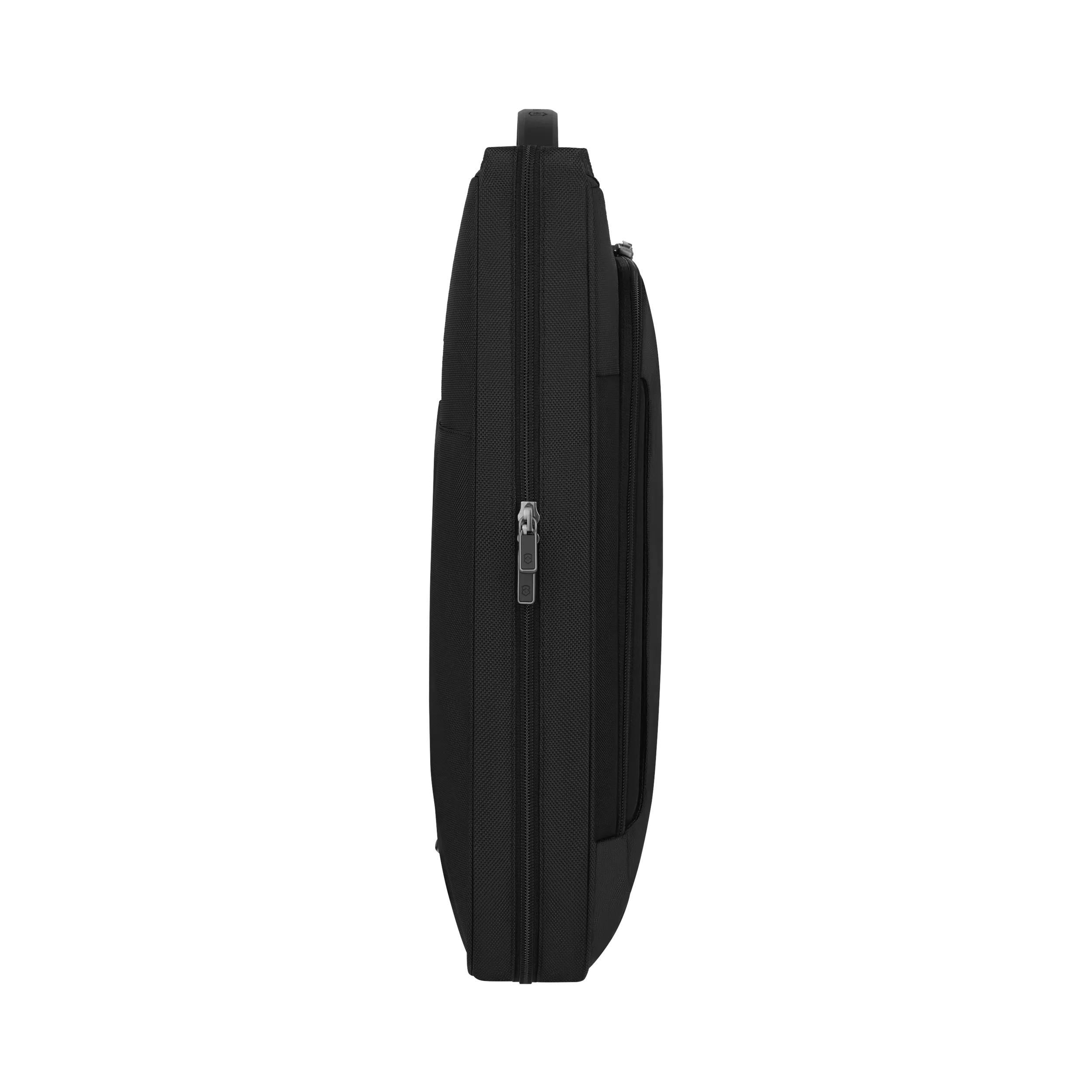 Victorinox Werks Traveler 7.0 Garment Bag in Black — angle view 3