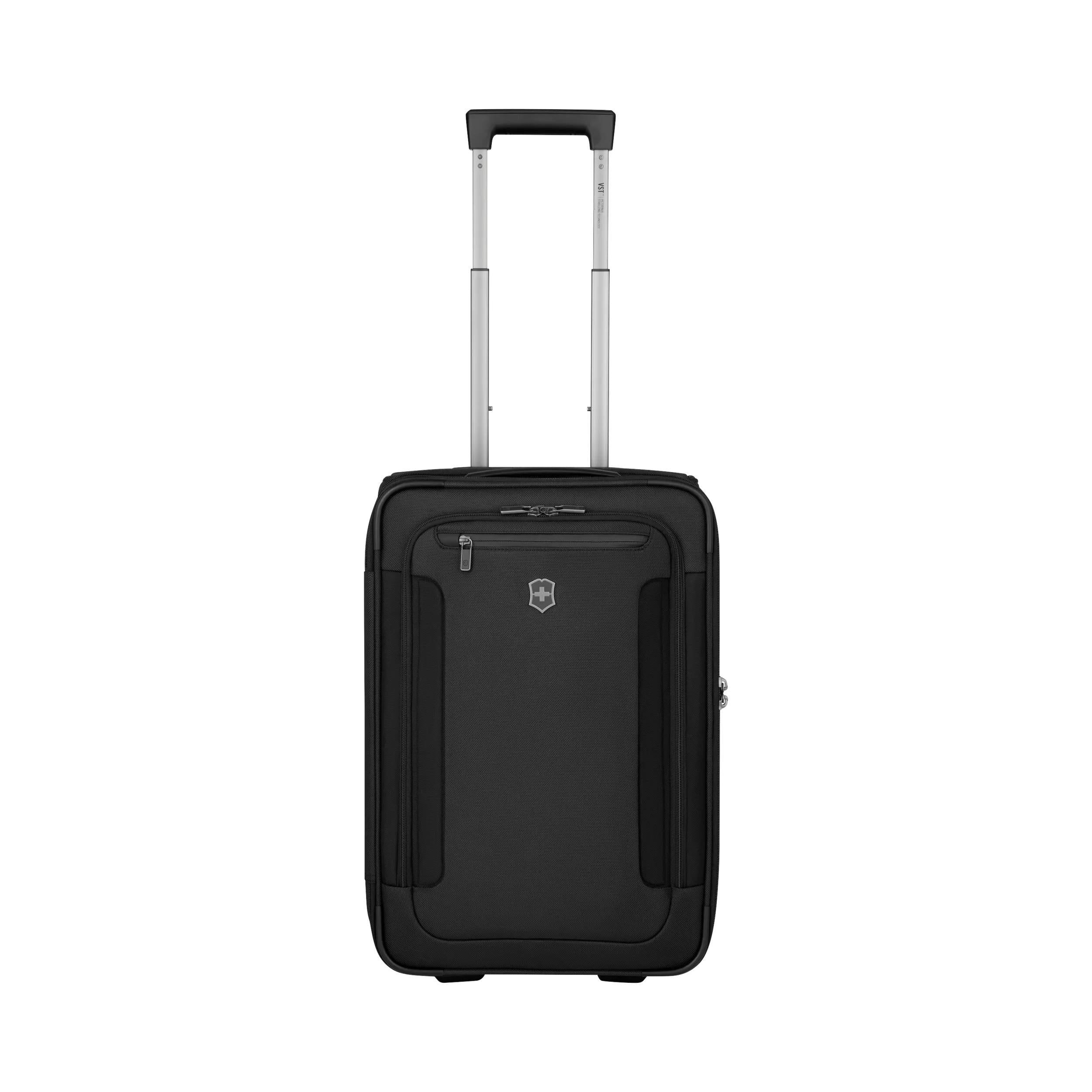 Victorinox Werks Traveler 7.0 2-Wheel Frequent Flyer Carry-On in Black — angle view 2