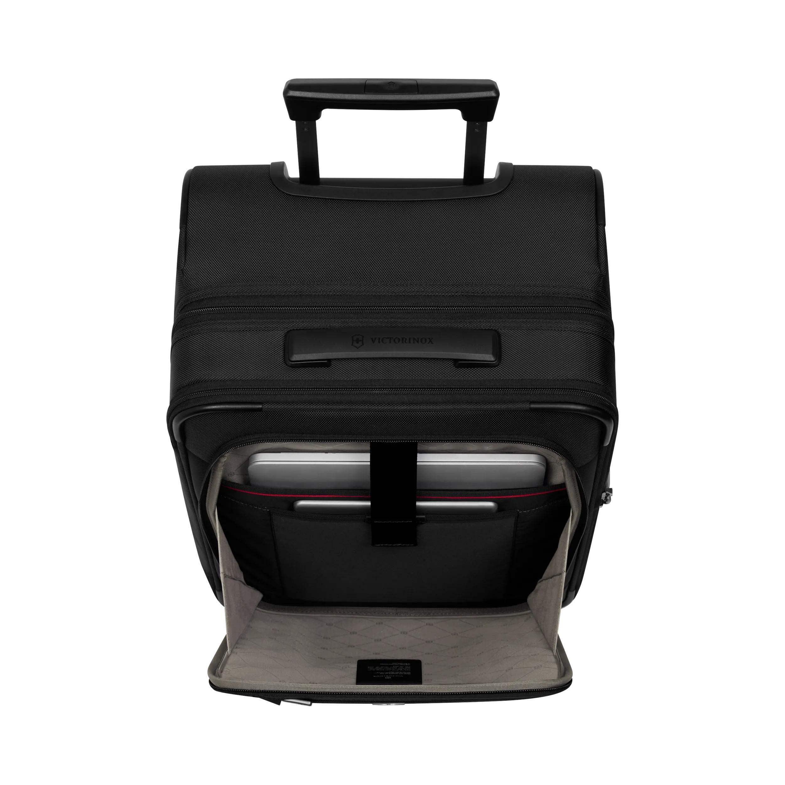 Victorinox Werks Traveler 7.0 2-Wheel Frequent Flyer Carry-On in Black — interior view 3