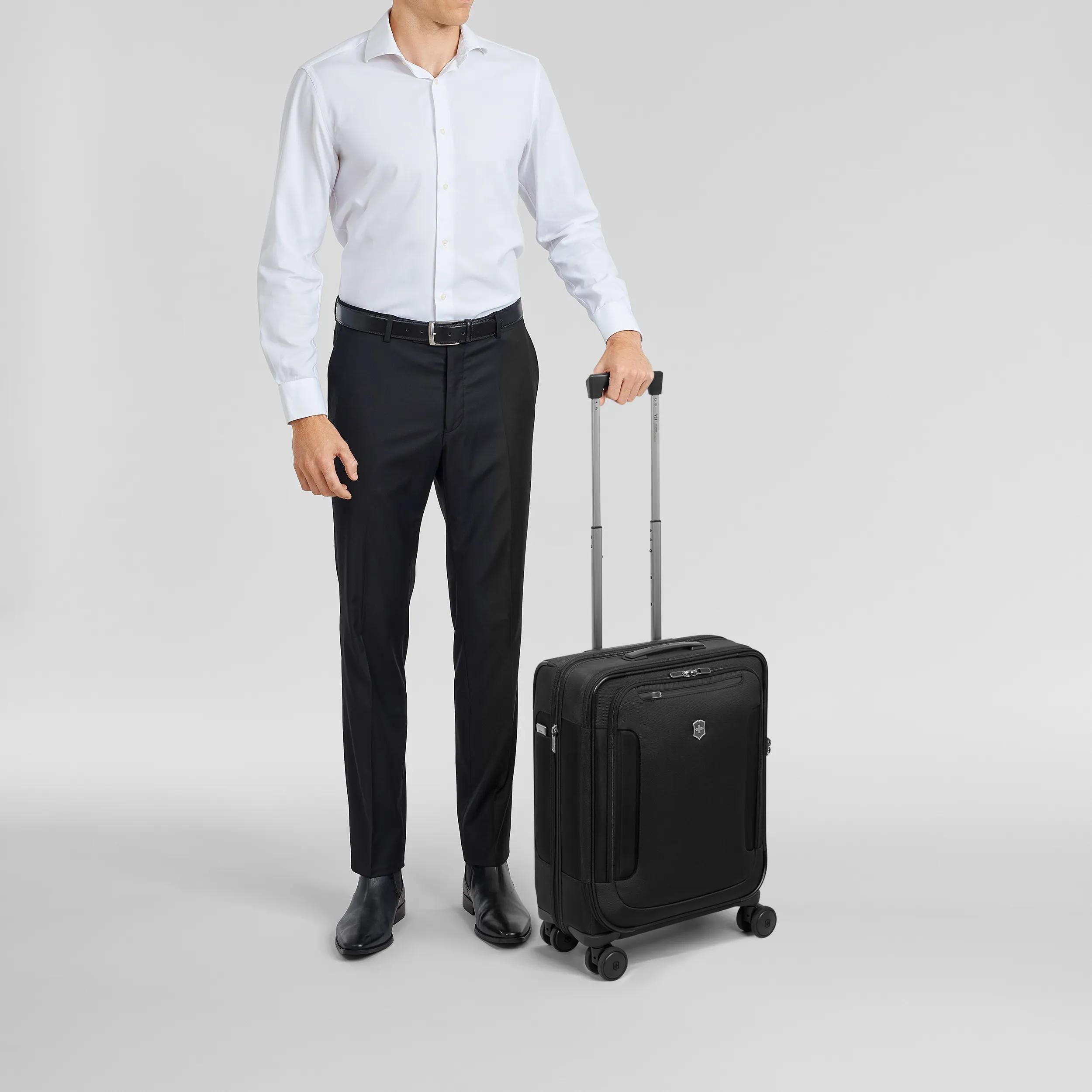 Victorinox Werks Traveler 7.0 Global Carry-On in Black — lifestyle