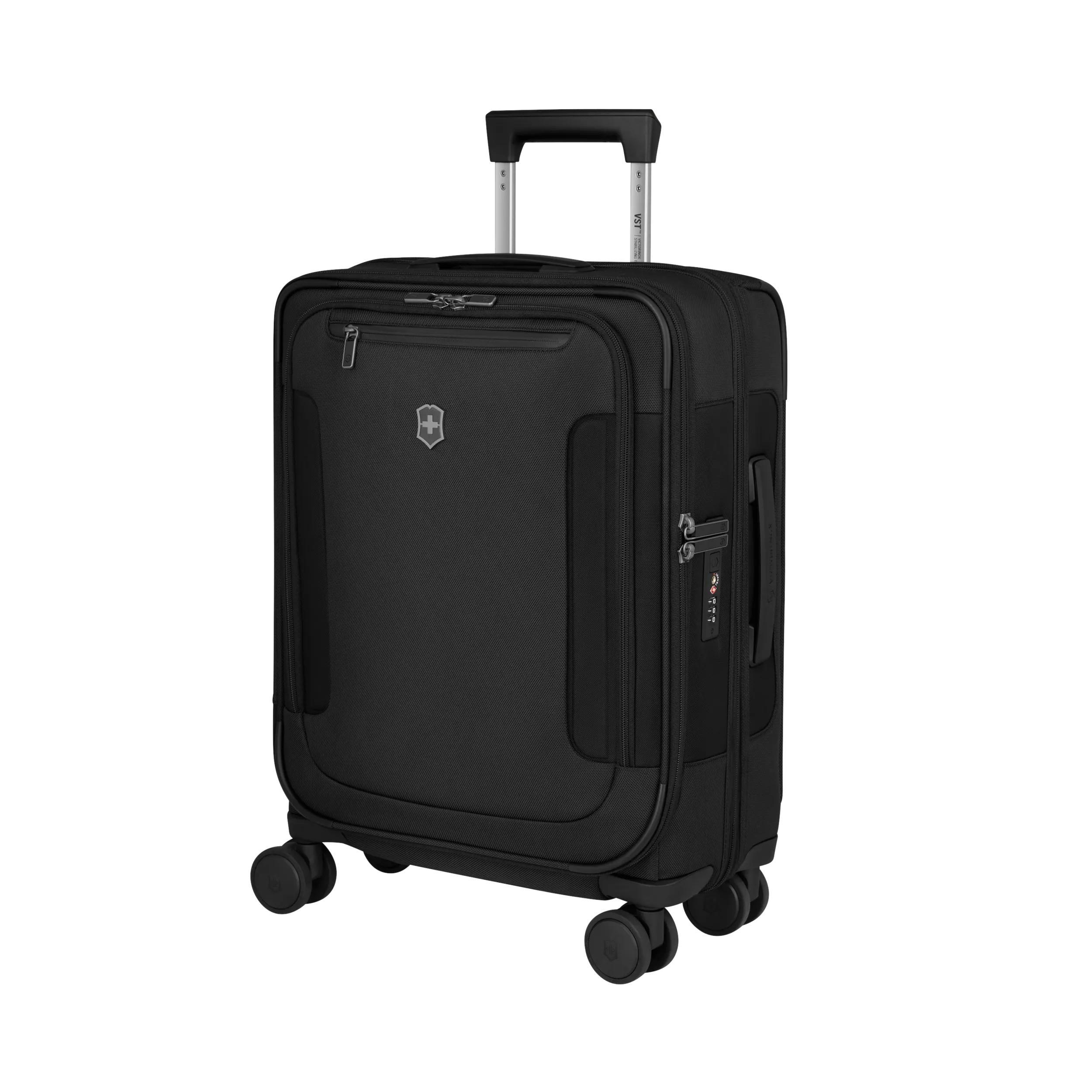 Victorinox Werks Traveler 7.0 Global Carry-On in Black — angle view 3