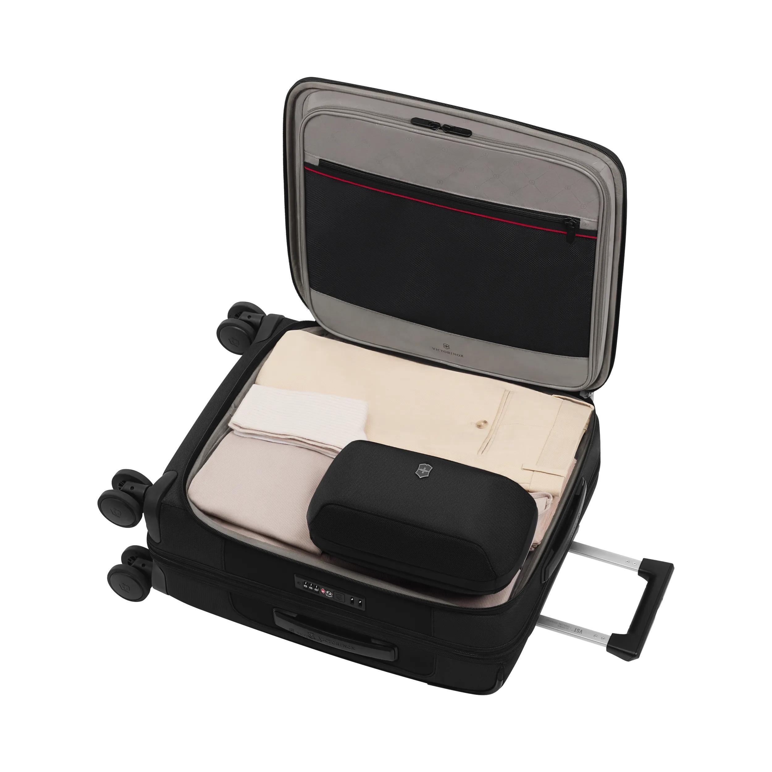 Victorinox Werks Traveler 7.0 Global Carry-On in Black — interior view 2