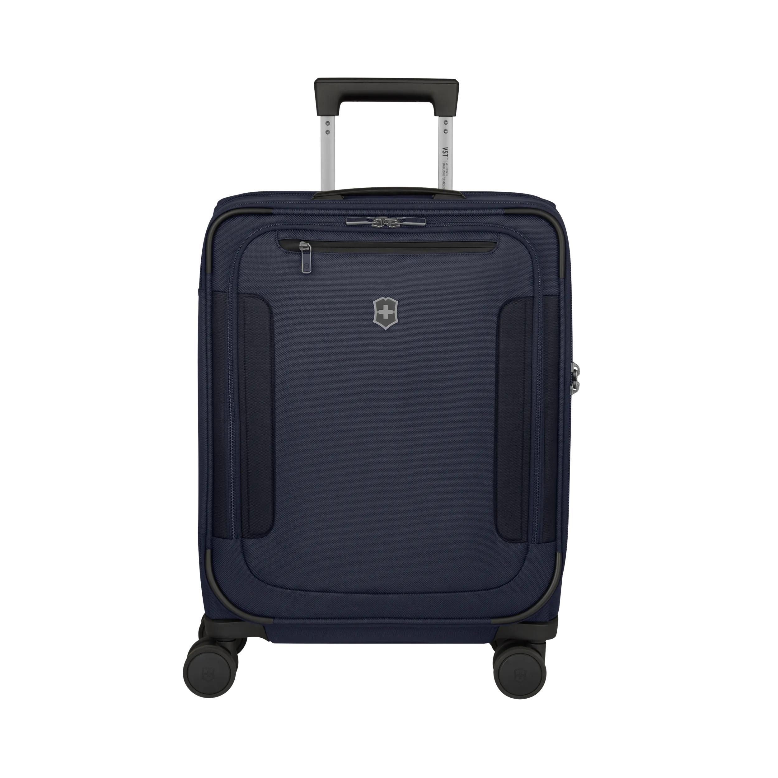 Victorinox Werks Traveler 7.0 Global Carry-On in Blue — front view