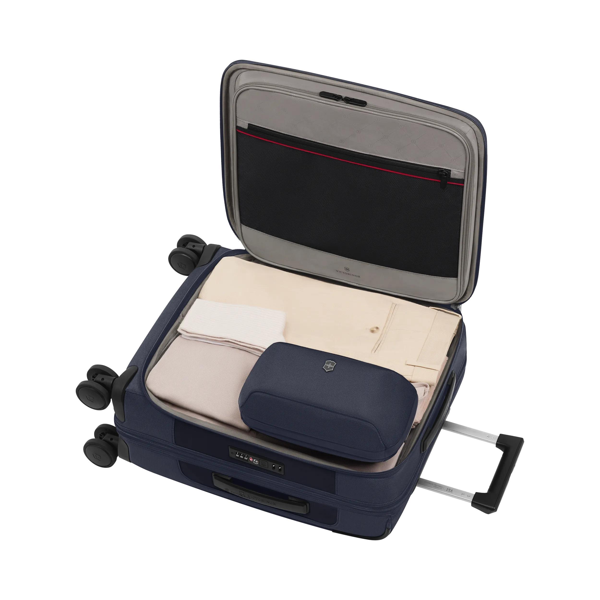 Victorinox Werks Traveler 7.0 Global Carry-On in Blue — interior view 2