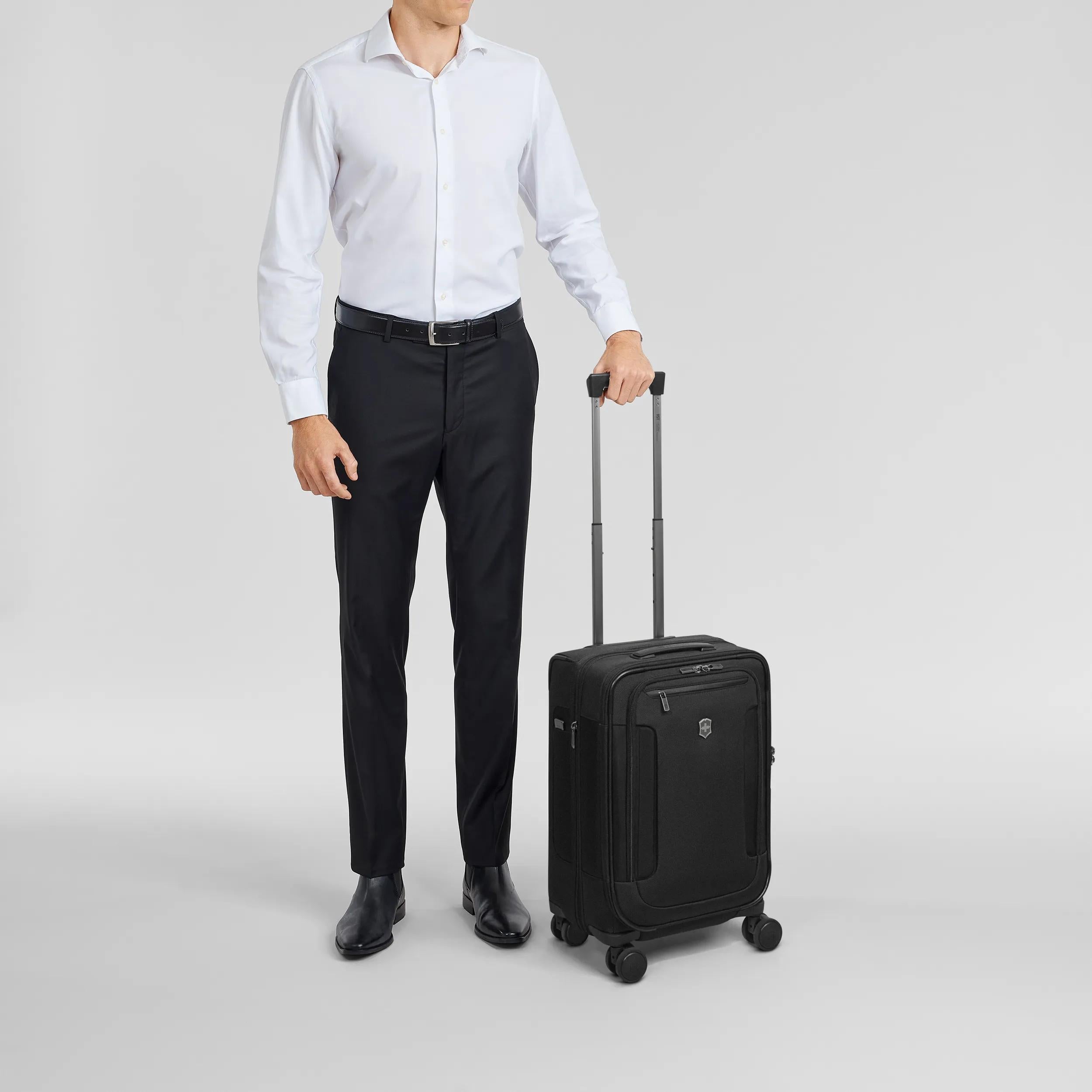 Victorinox Werks Traveler 7.0 Frequent Flyer Carry-On in Black — lifestyle
