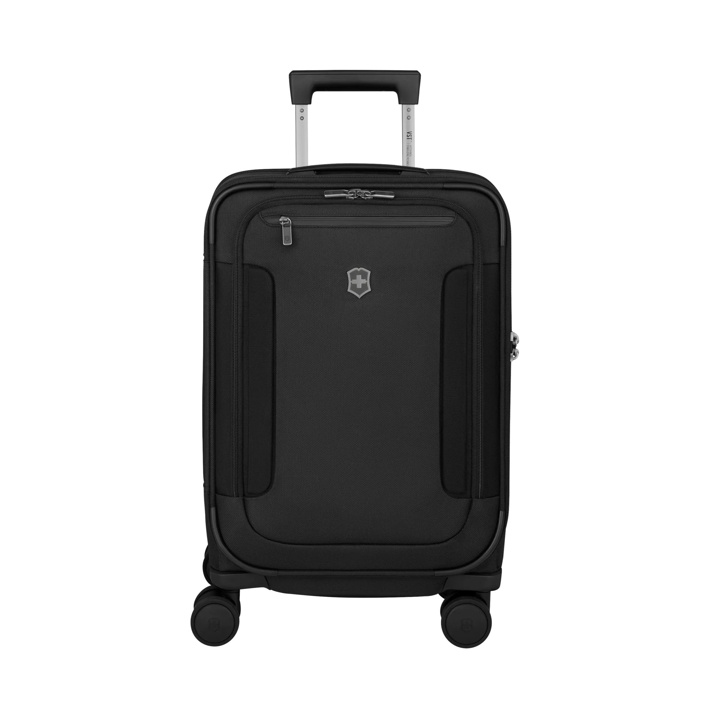 Victorinox Werks Traveler 7.0 Frequent Flyer Carry-On in Black — front view