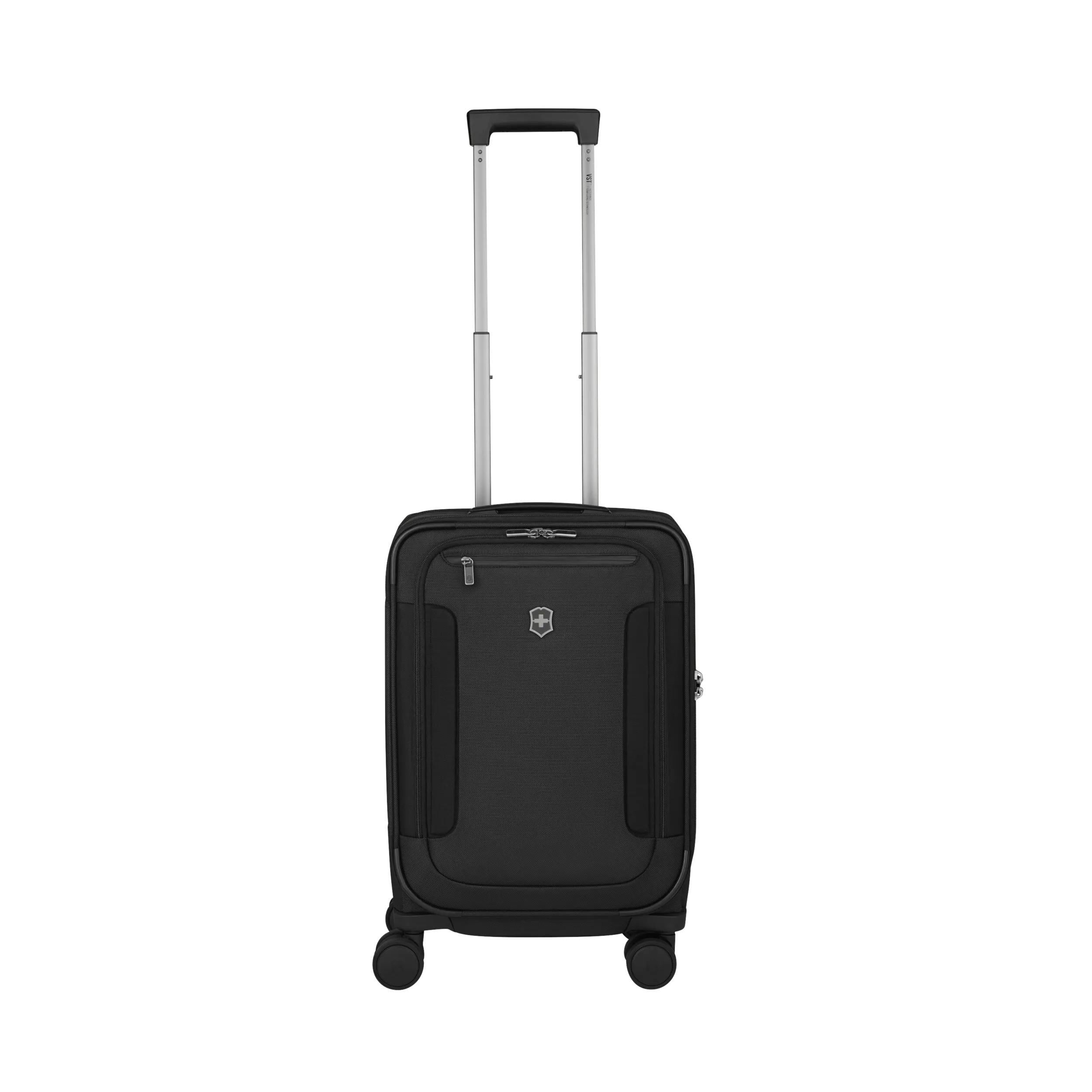 Victorinox Werks Traveler 7.0 Frequent Flyer Carry-On in Black — angle view 2