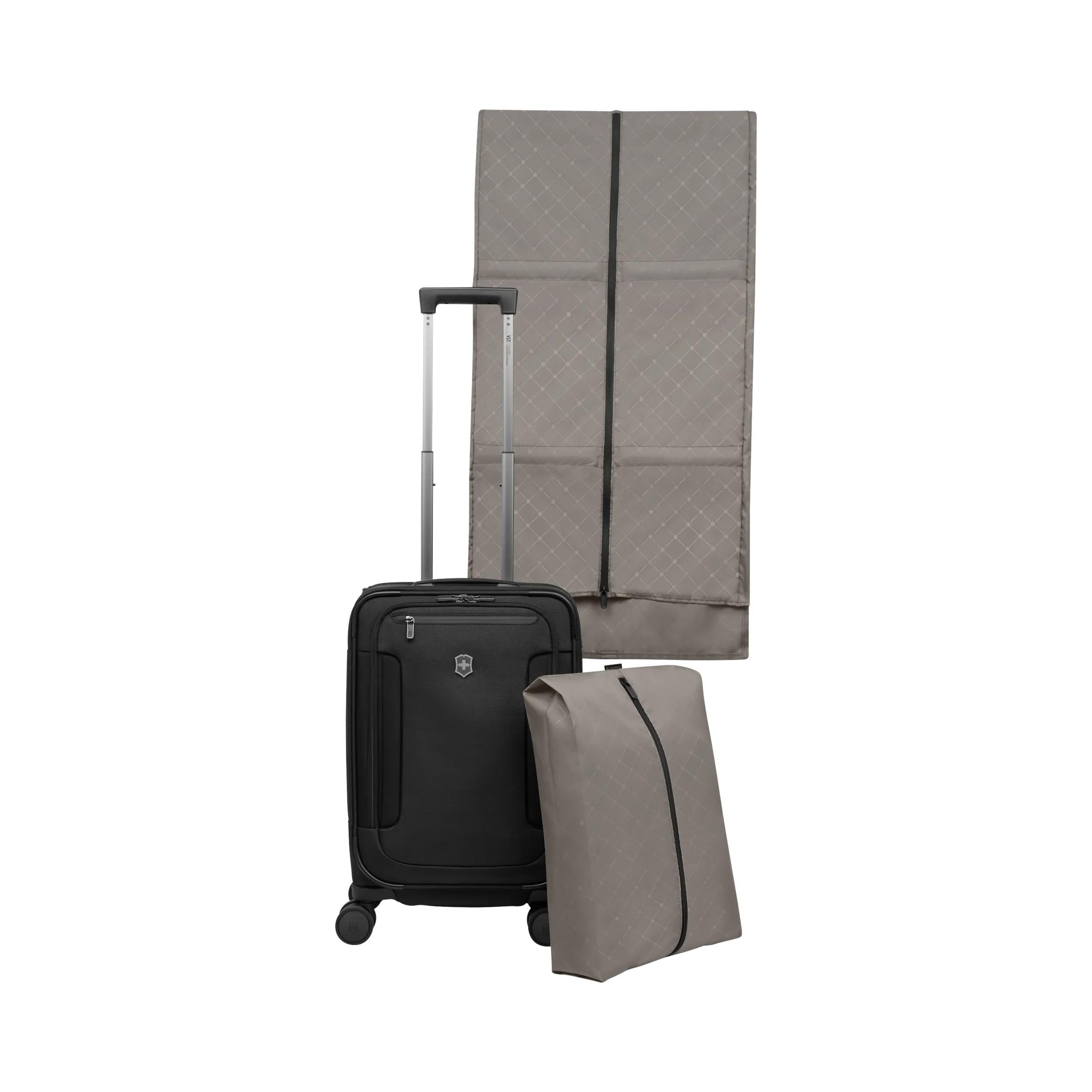 Victorinox Werks Traveler 7.0 Frequent Flyer Carry-On in Black — interior view 4