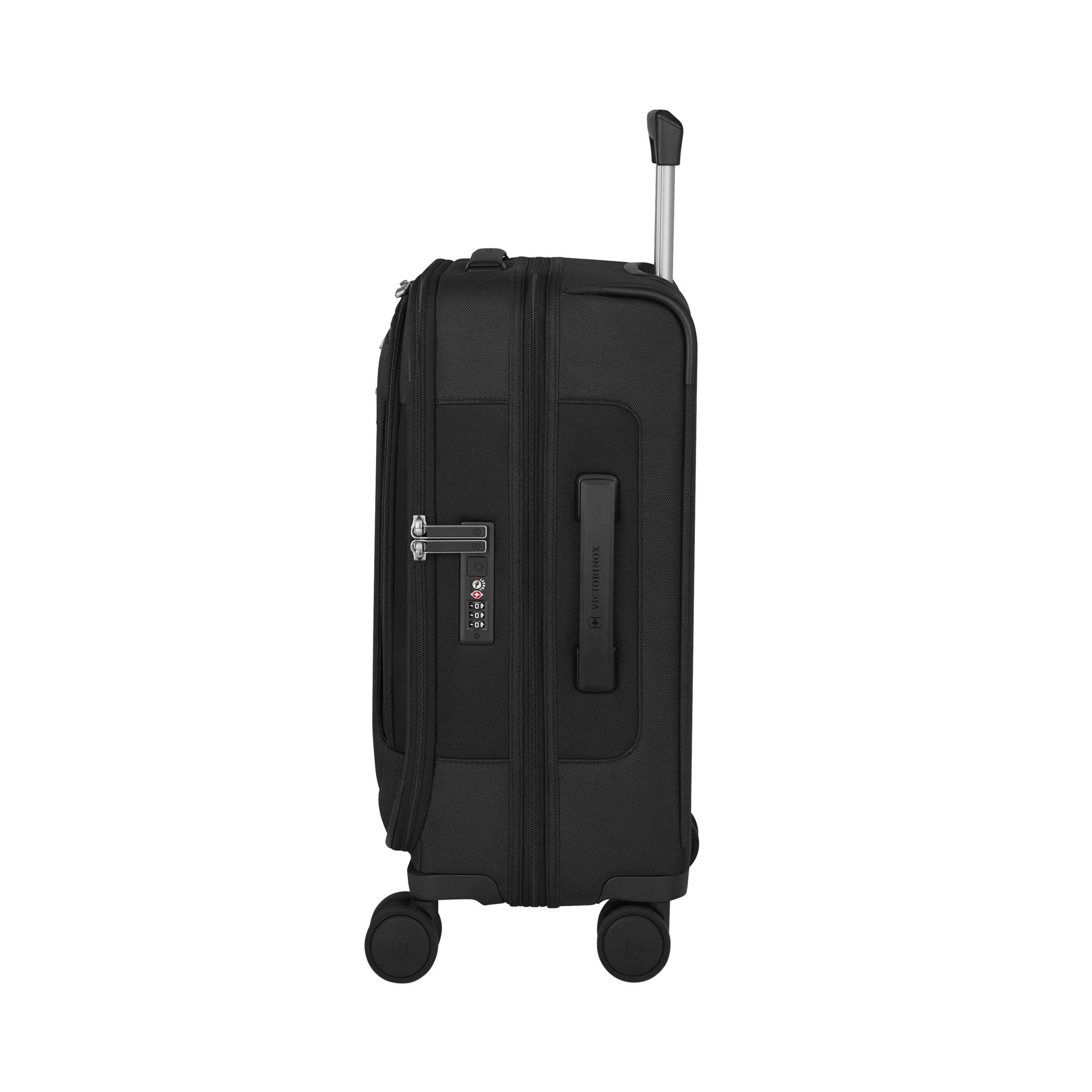 Victorinox Werks Traveler 7.0 Frequent Flyer Carry-On in Black — angle view 5