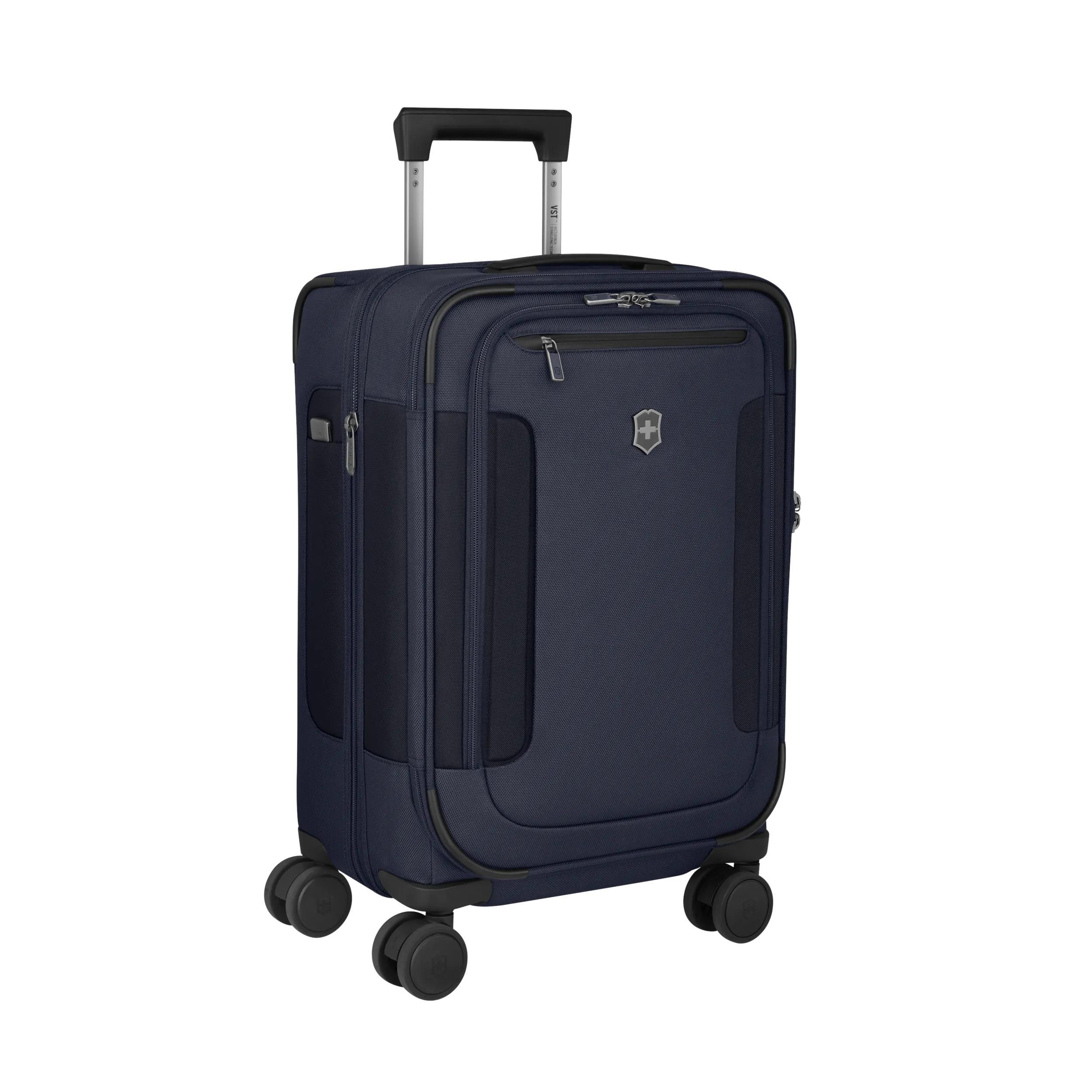 Victorinox Werks Traveler 7.0 Frequent Flyer Carry-On in Blue — angle view 4