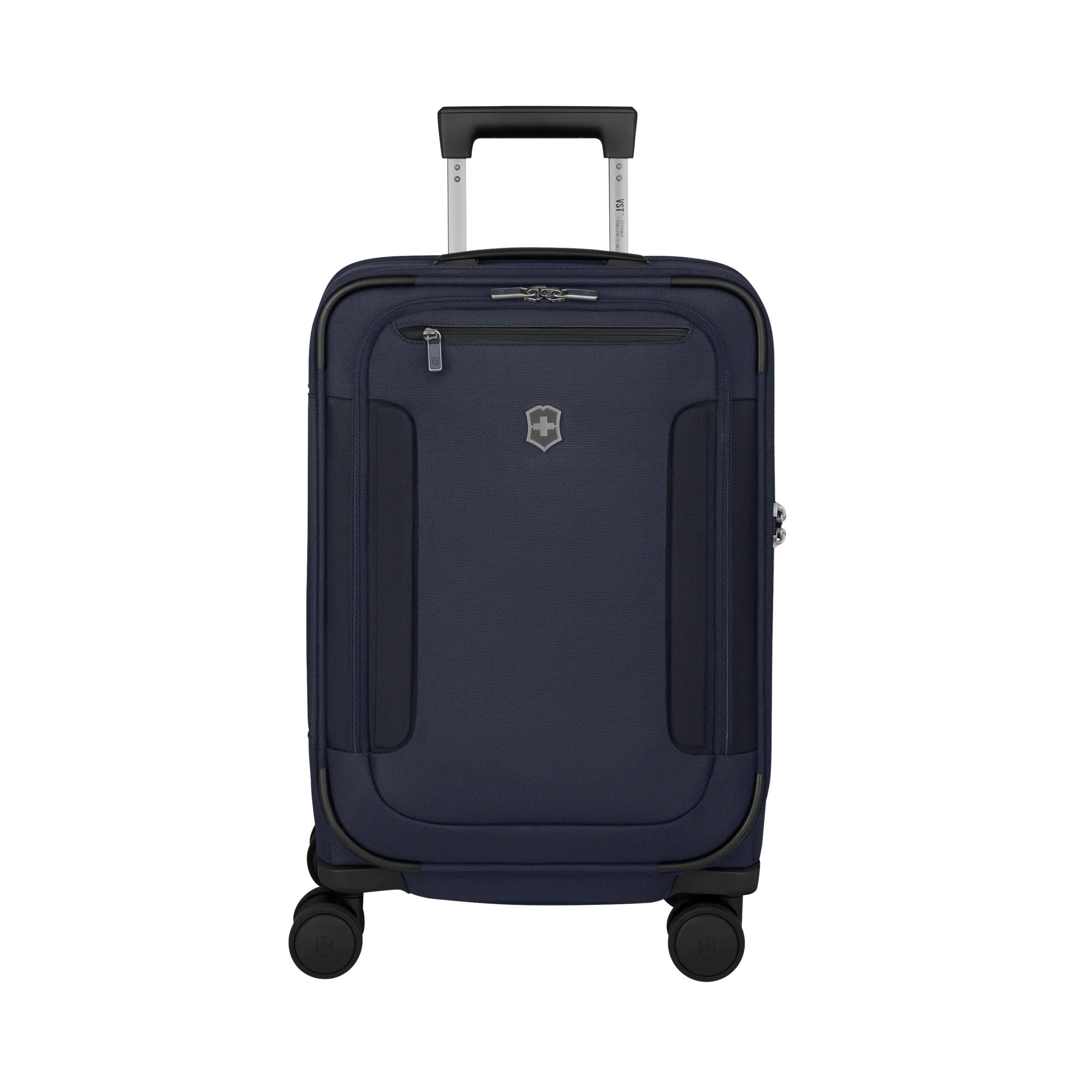 Victorinox Werks Traveler 7.0 Frequent Flyer Carry-On in Blue — front view