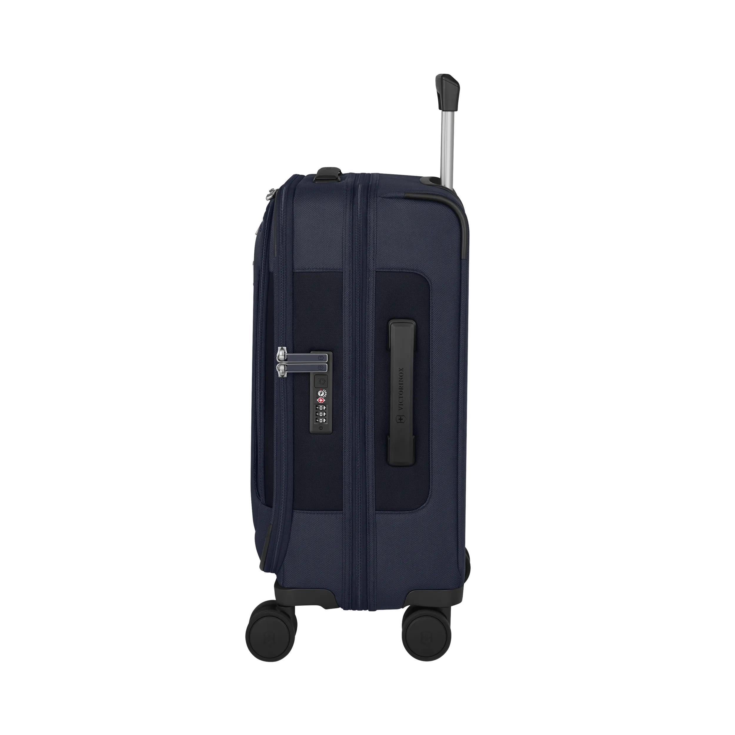 Victorinox Werks Traveler 7.0 Frequent Flyer Carry-On in Blue — angle view 5