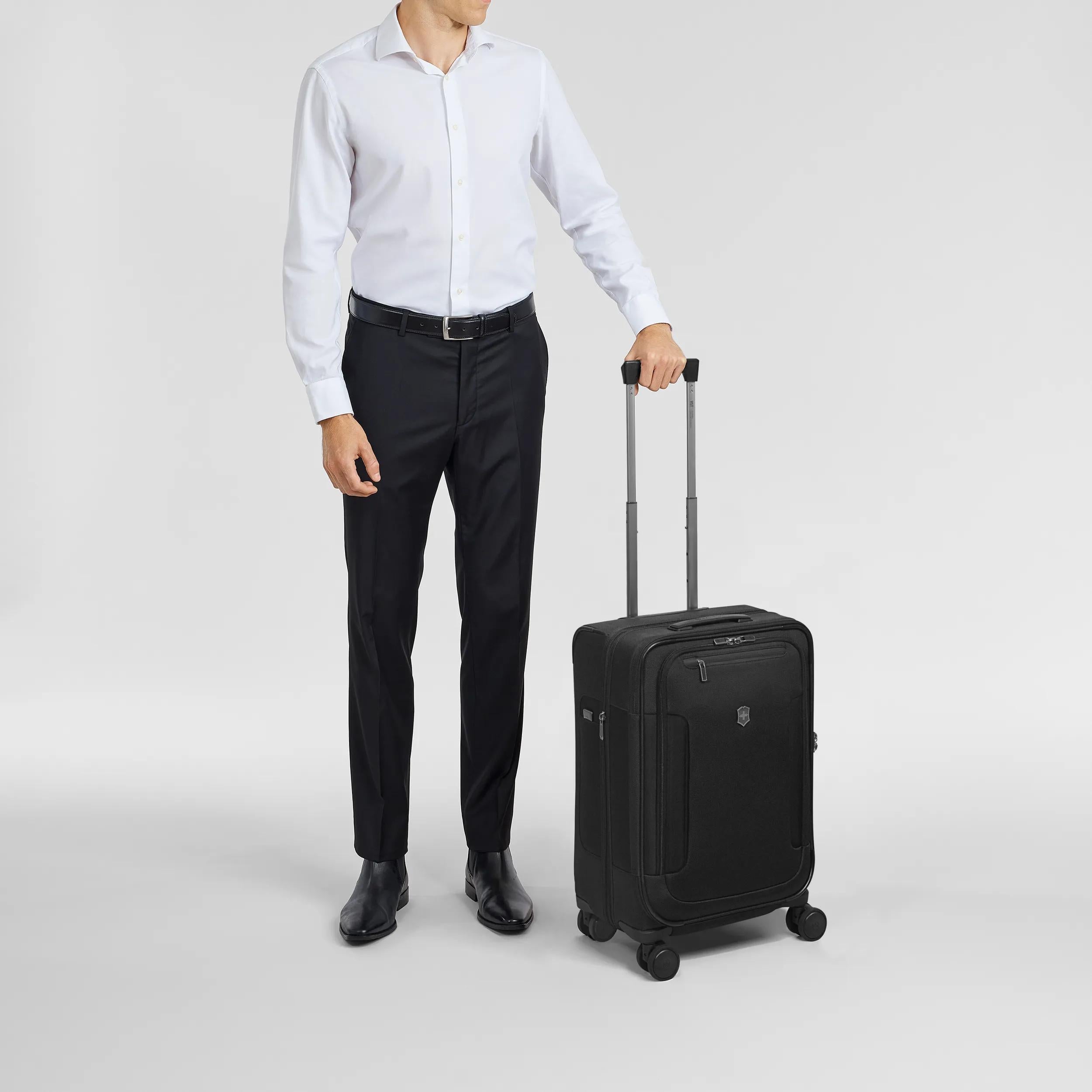 Victorinox Werks Traveler 7.0 Frequent Flyer Carry-On Business in Black — lifestyle