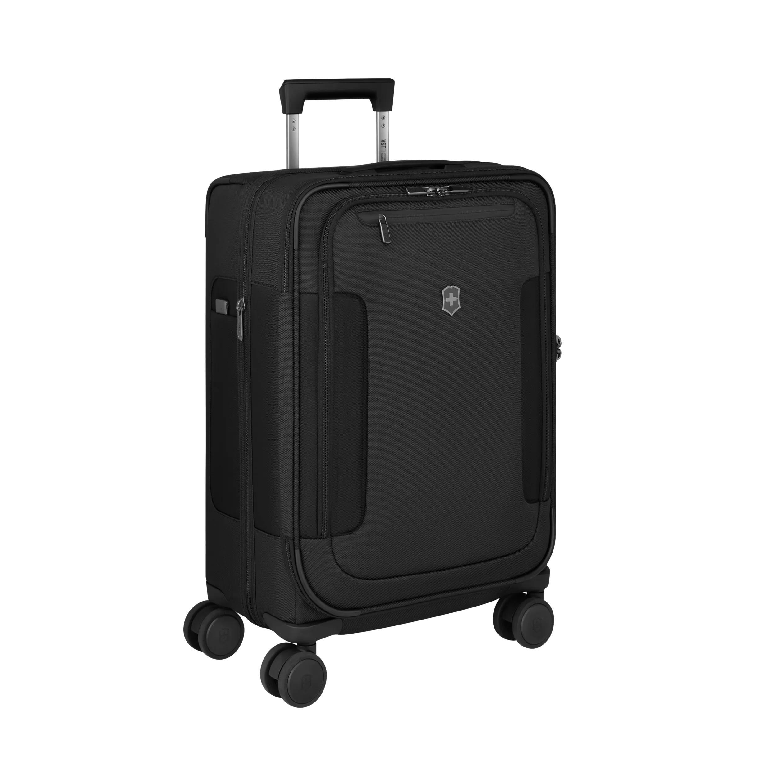 Victorinox Werks Traveler 7.0 Frequent Flyer Carry-On Business in Black — angle view 4