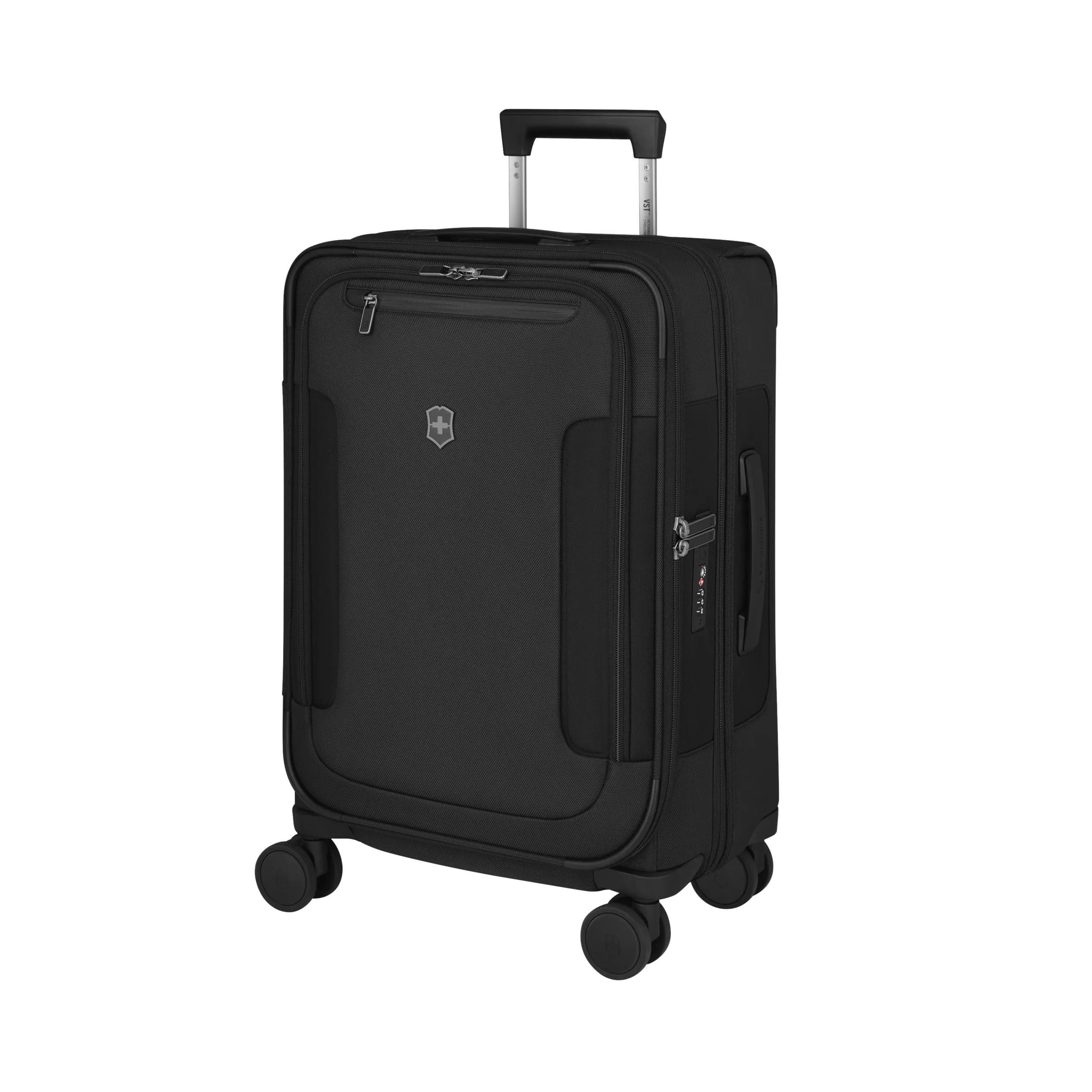 Victorinox Werks Traveler 7.0 Frequent Flyer Carry-On Business in Black — angle view 3