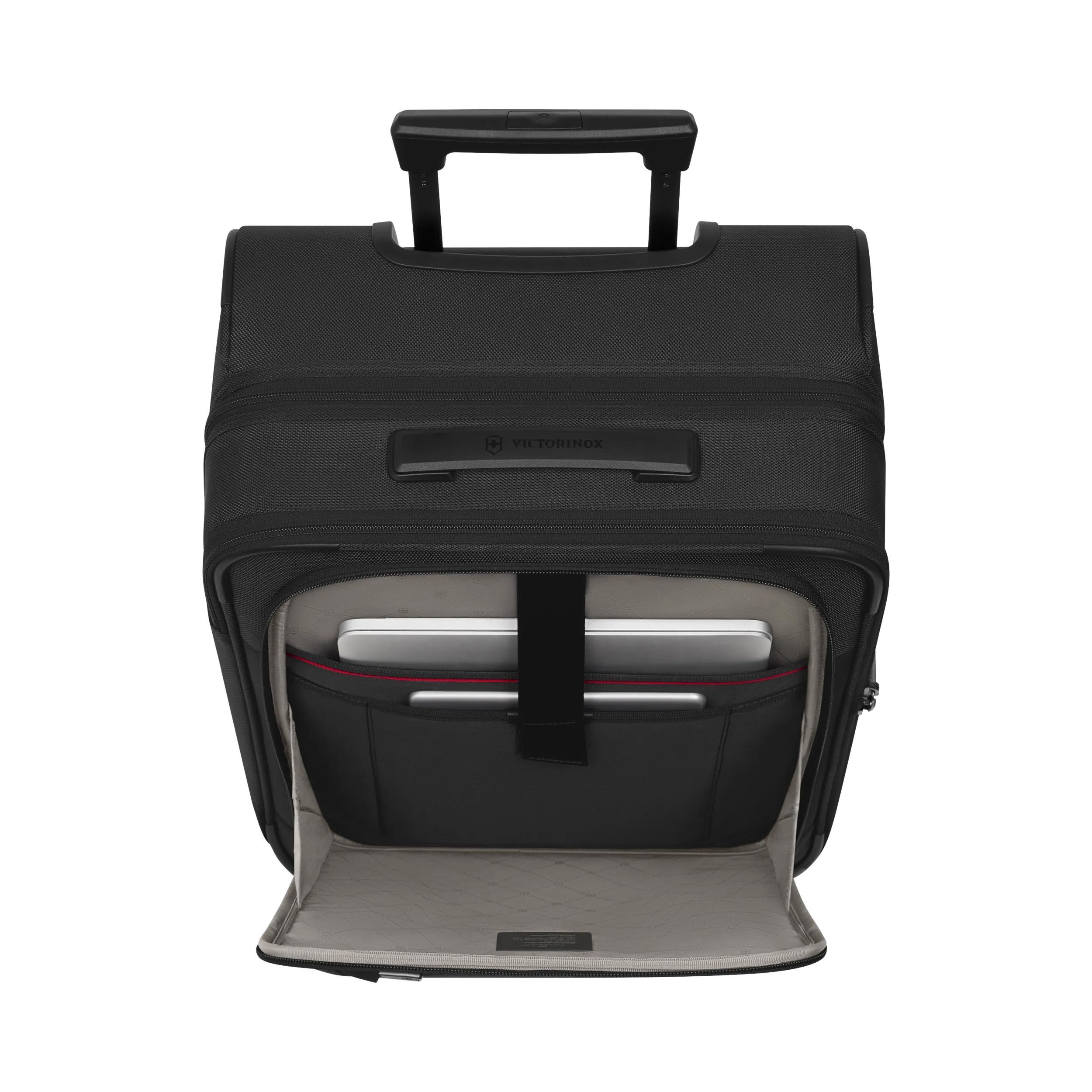Victorinox Werks Traveler 7.0 Frequent Flyer Carry-On Business in Black — interior view 3