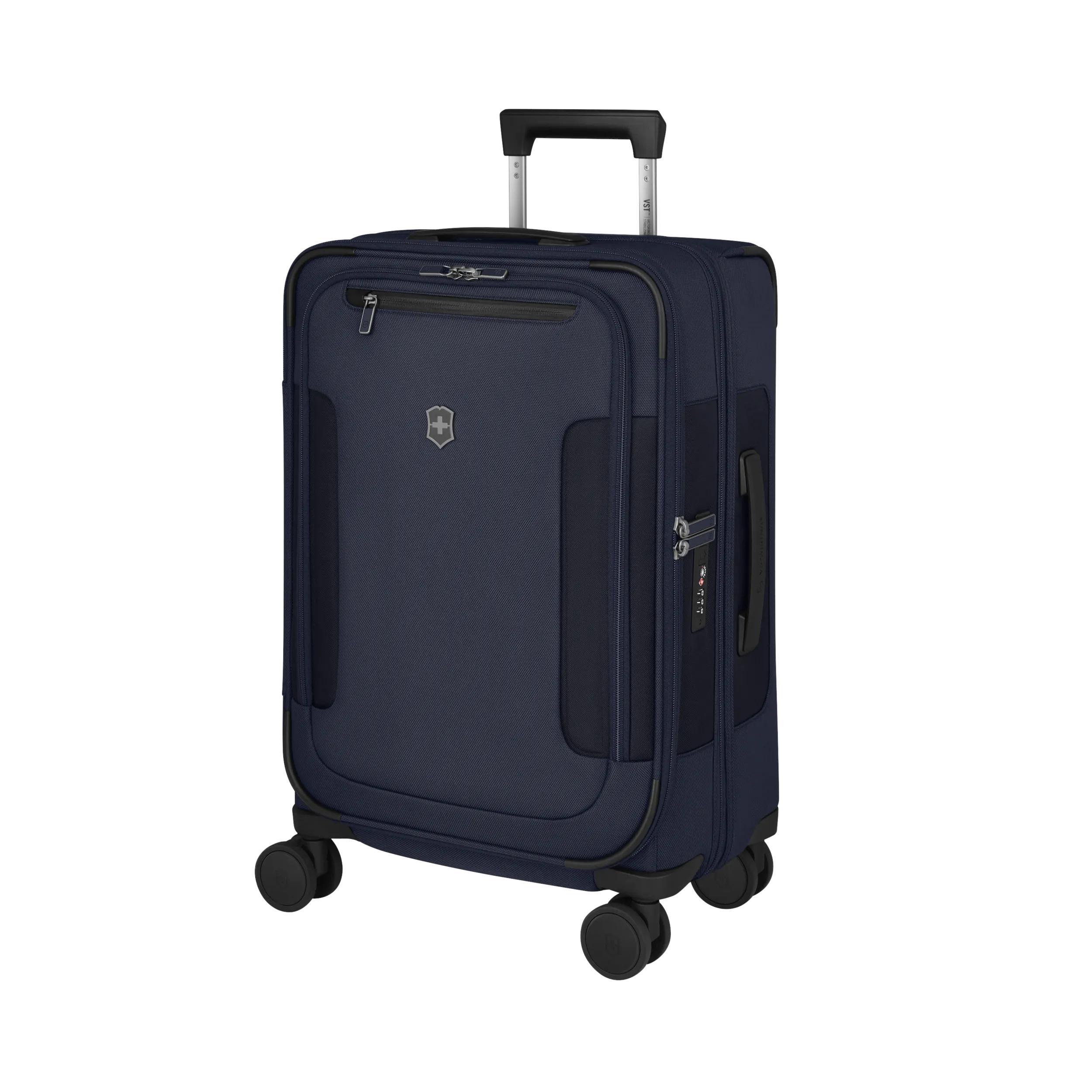 Victorinox Werks Traveler 7.0 Frequent Flyer Carry-On Business in Blue — angle view 3