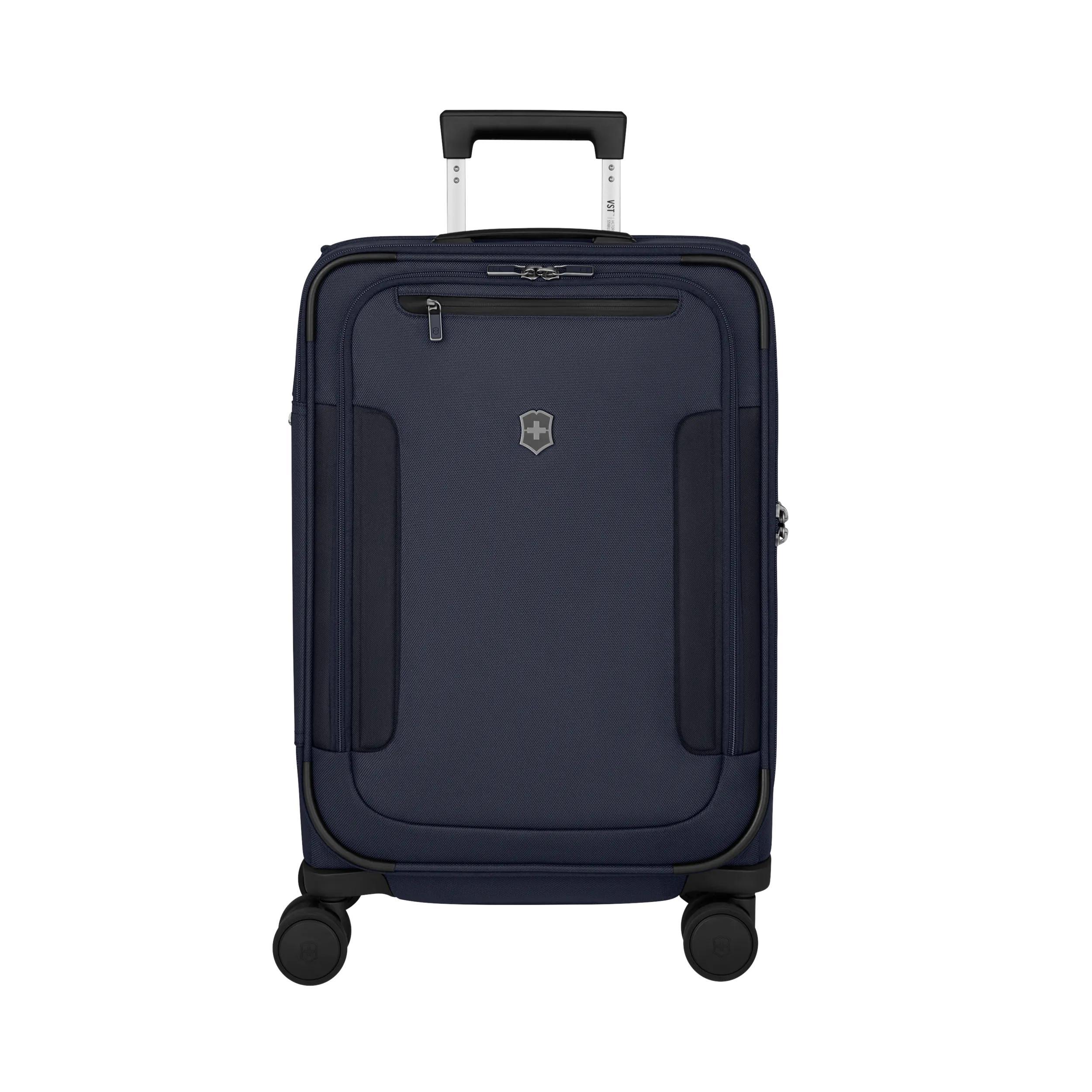 Victorinox Werks Traveler 7.0 Frequent Flyer Carry-On Business in Blue — front view