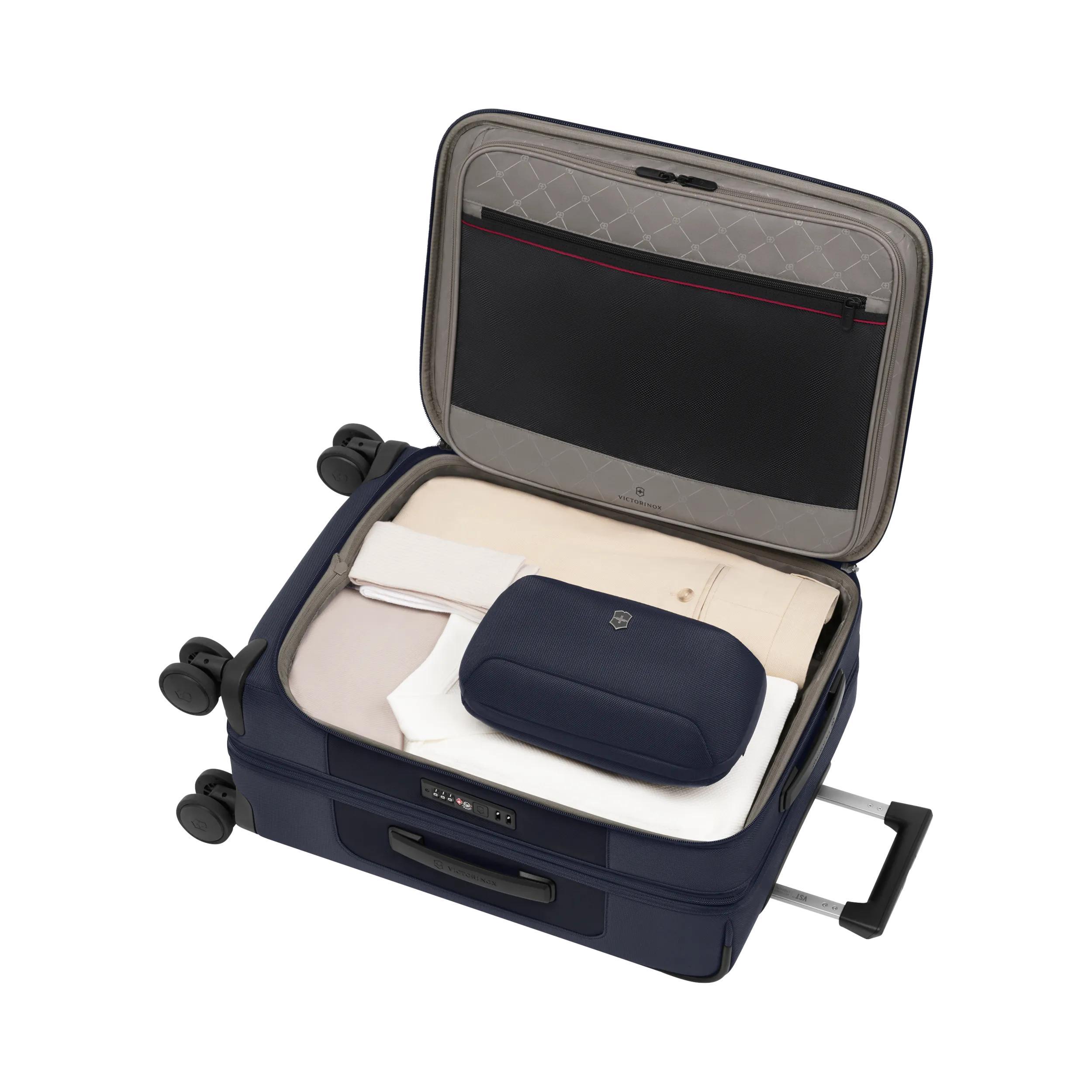 Victorinox Werks Traveler 7.0 Frequent Flyer Carry-On Business in Blue — interior view 2