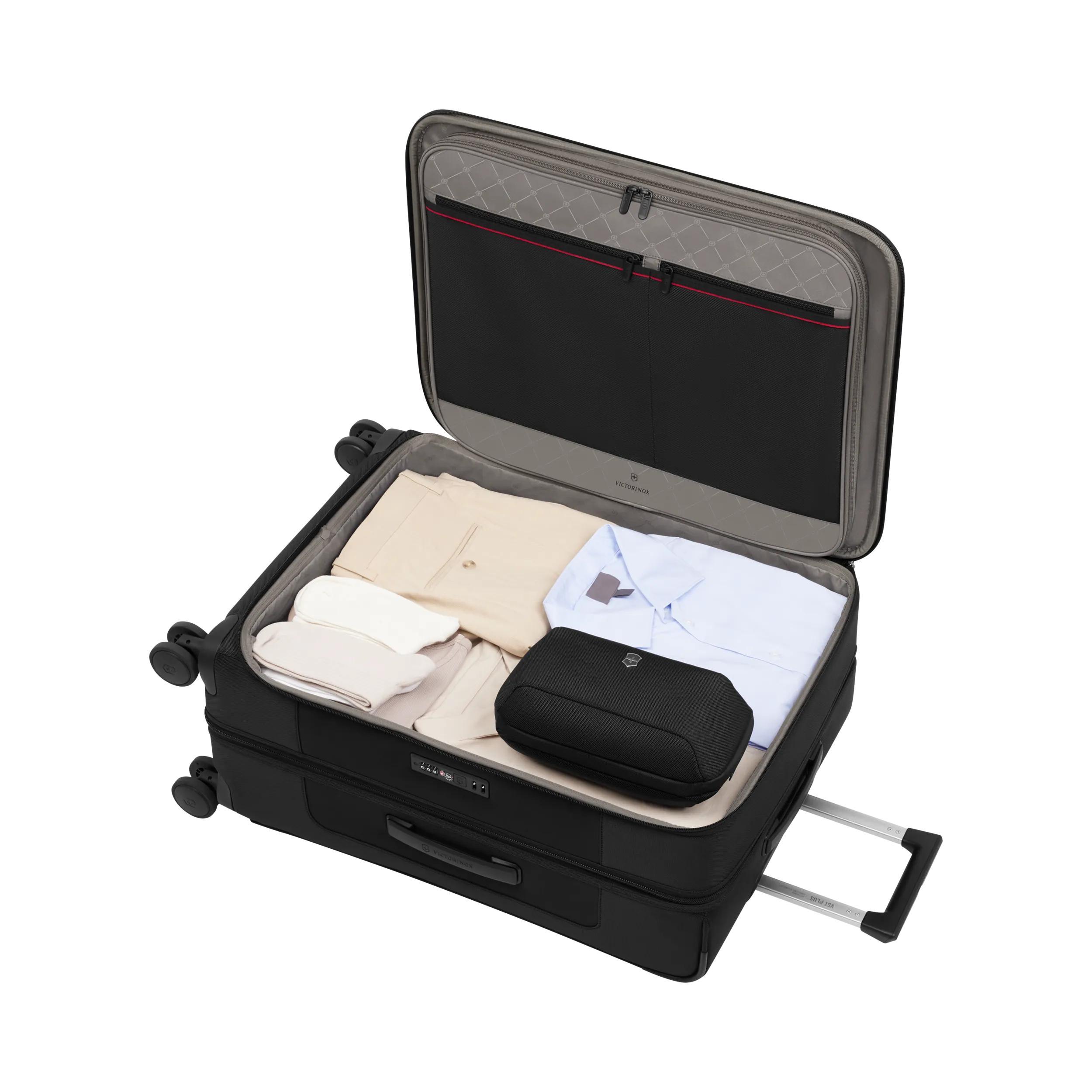 Victorinox Werks Traveler 7.0 Medium Case in Black — interior view 3