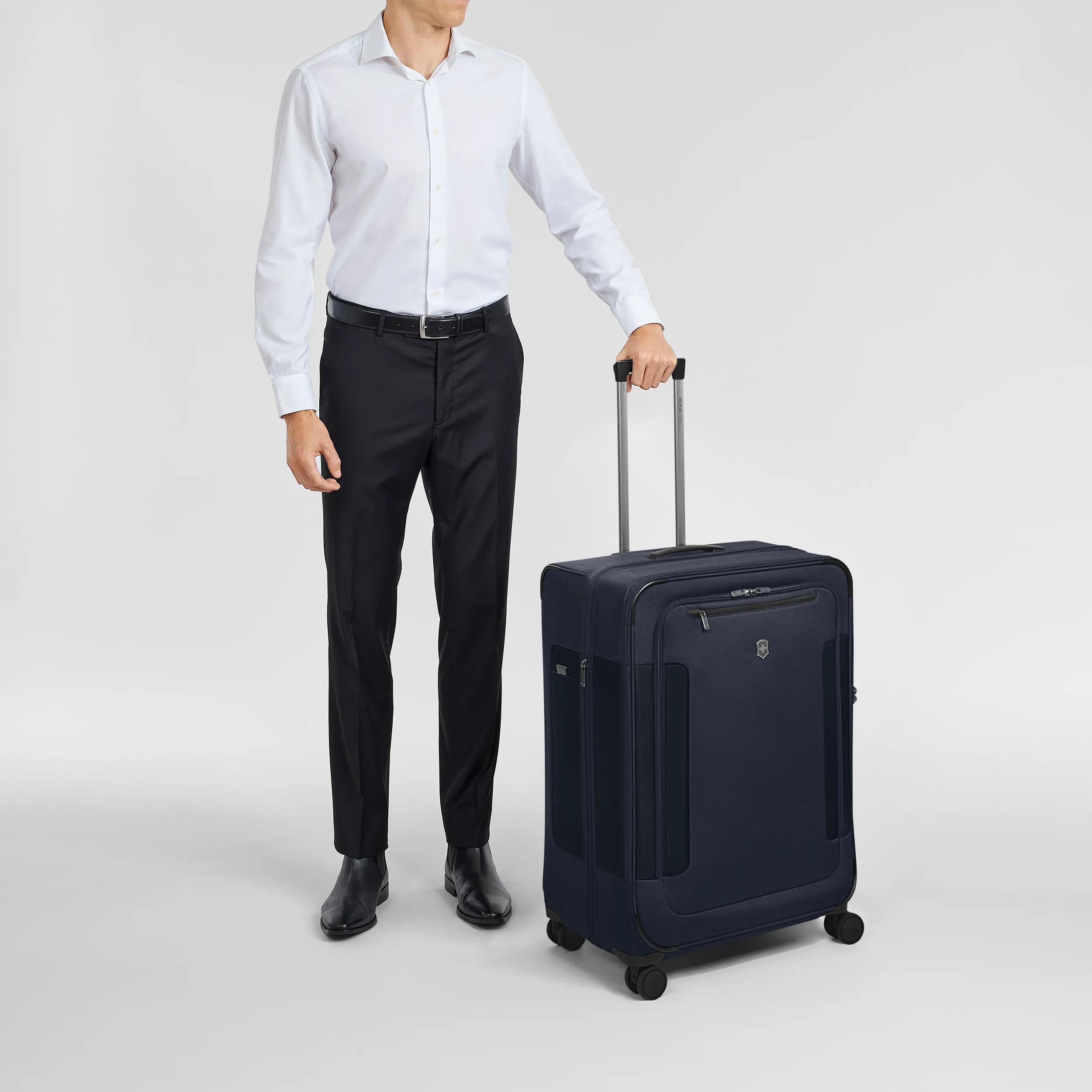 Victorinox Werks Traveler 7.0 Large Case in Blue — lifestyle