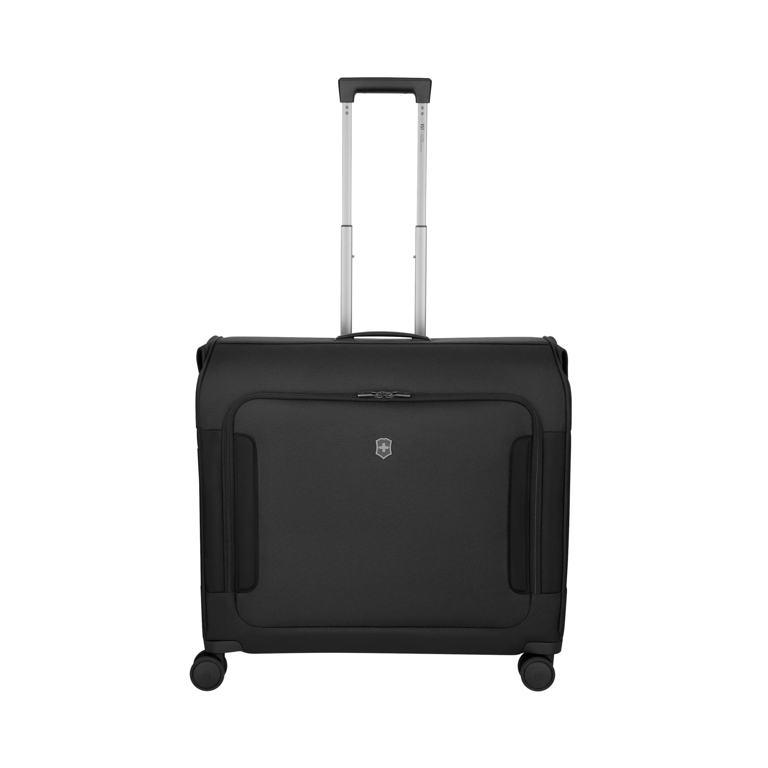 Victorinox Werks Traveler 7.0 Wheeled Garment Bag in Black — angle view 2