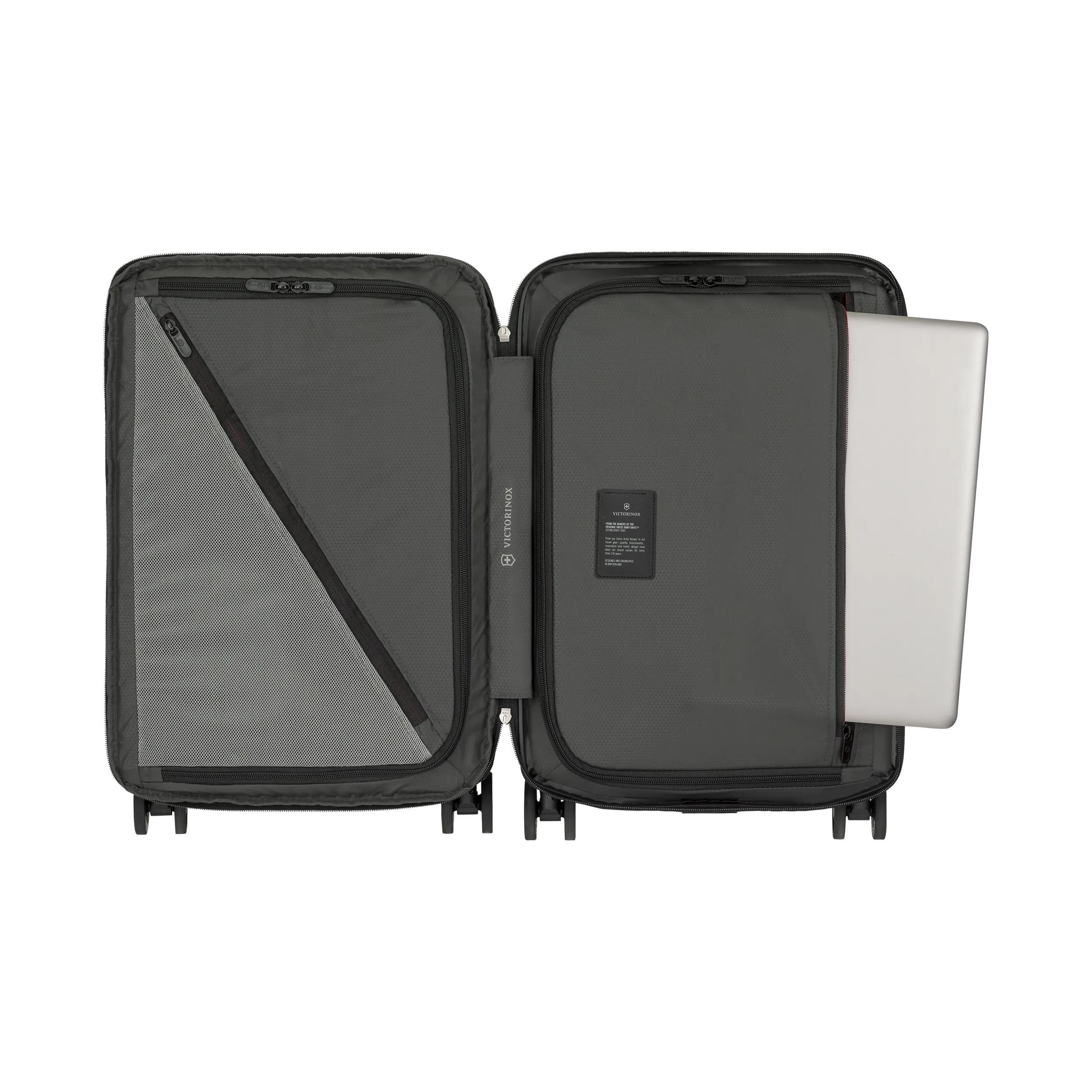 Victorinox Airox Advanced Frequent Flyer Carry-on in Brown — interior view