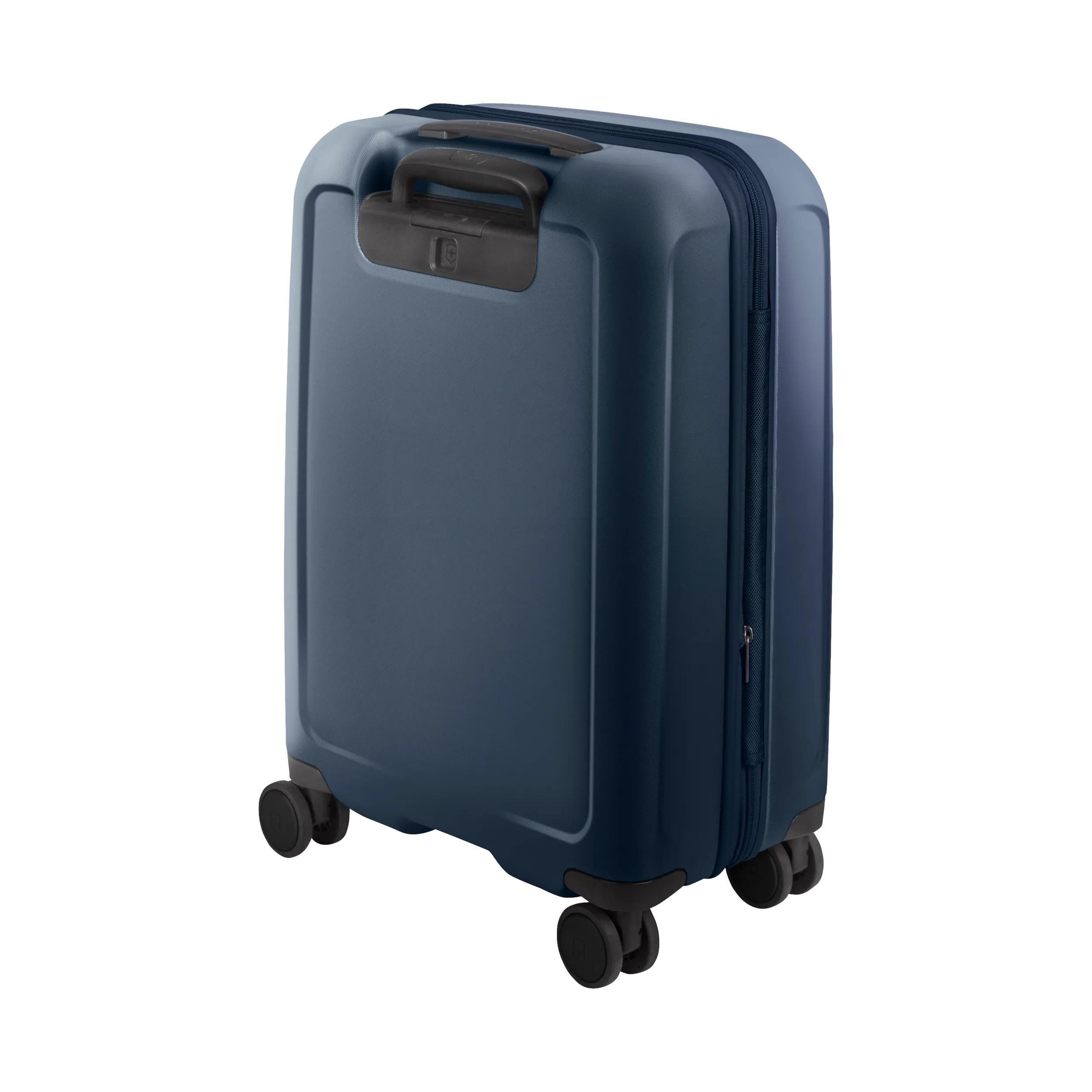 Victorinox Connex Frequent Flyer Plus Hardside Carry-On in Deep Lake — back view