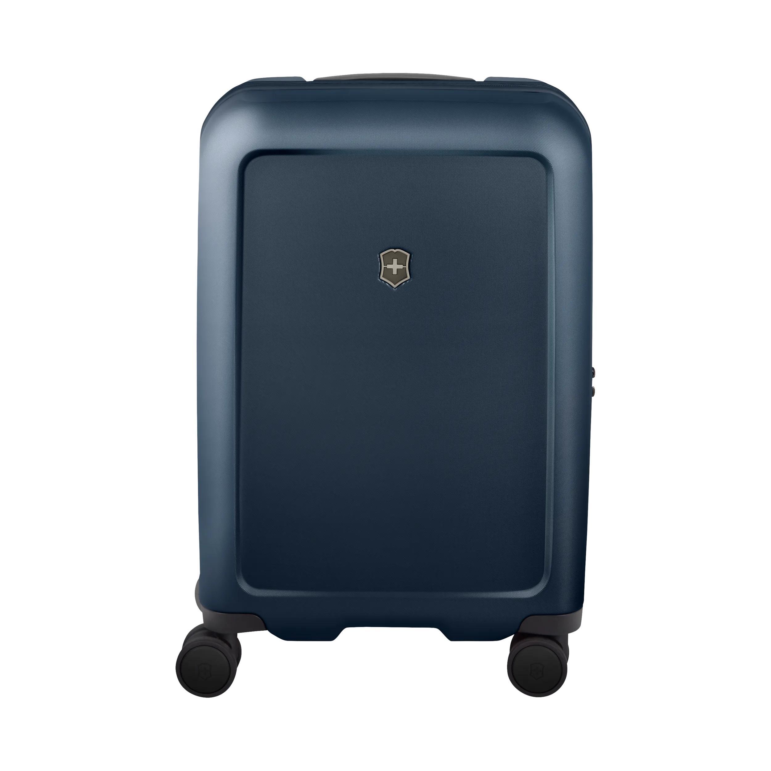 Victorinox Connex Frequent Flyer Plus Hardside Carry-On in Deep Lake — front view