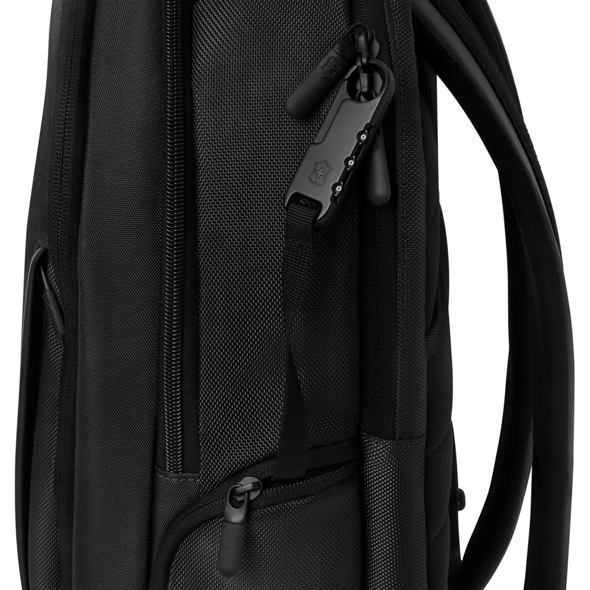 Victorinox Altmont Professional Deluxe Travel Laptop Backpack in Black — detail view 3