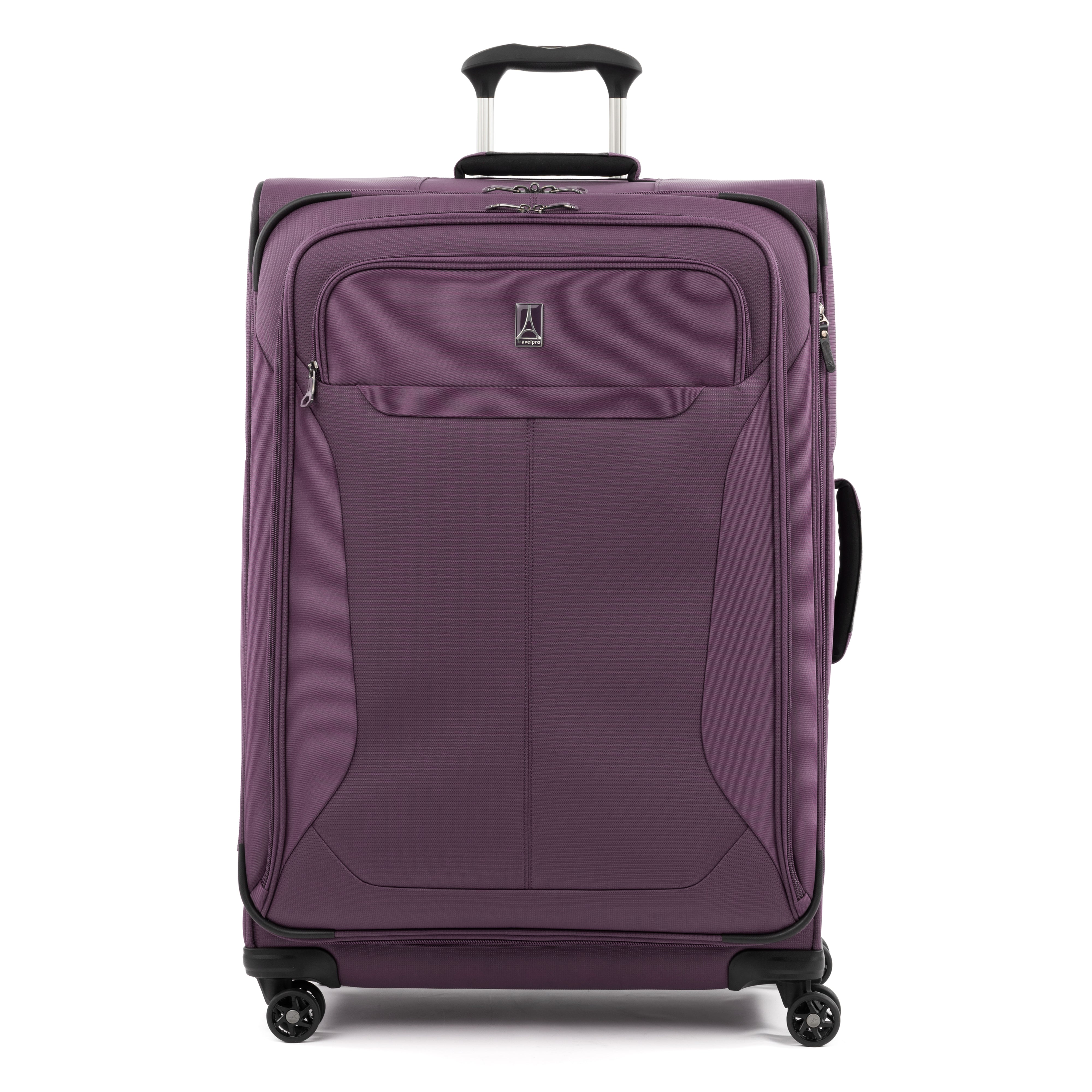Travelpro Tourlite 29" Expandable Spinner in Deep Purple — front view